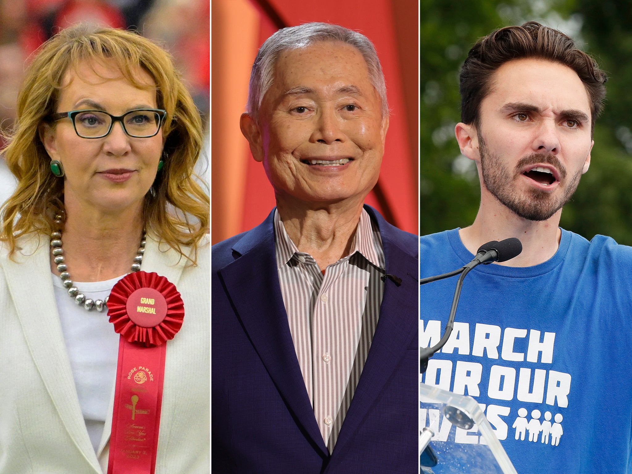 David Hogg, George Takei, Gabby Giffords and Simu Liu lead reaction to Monterey Park mass shooting