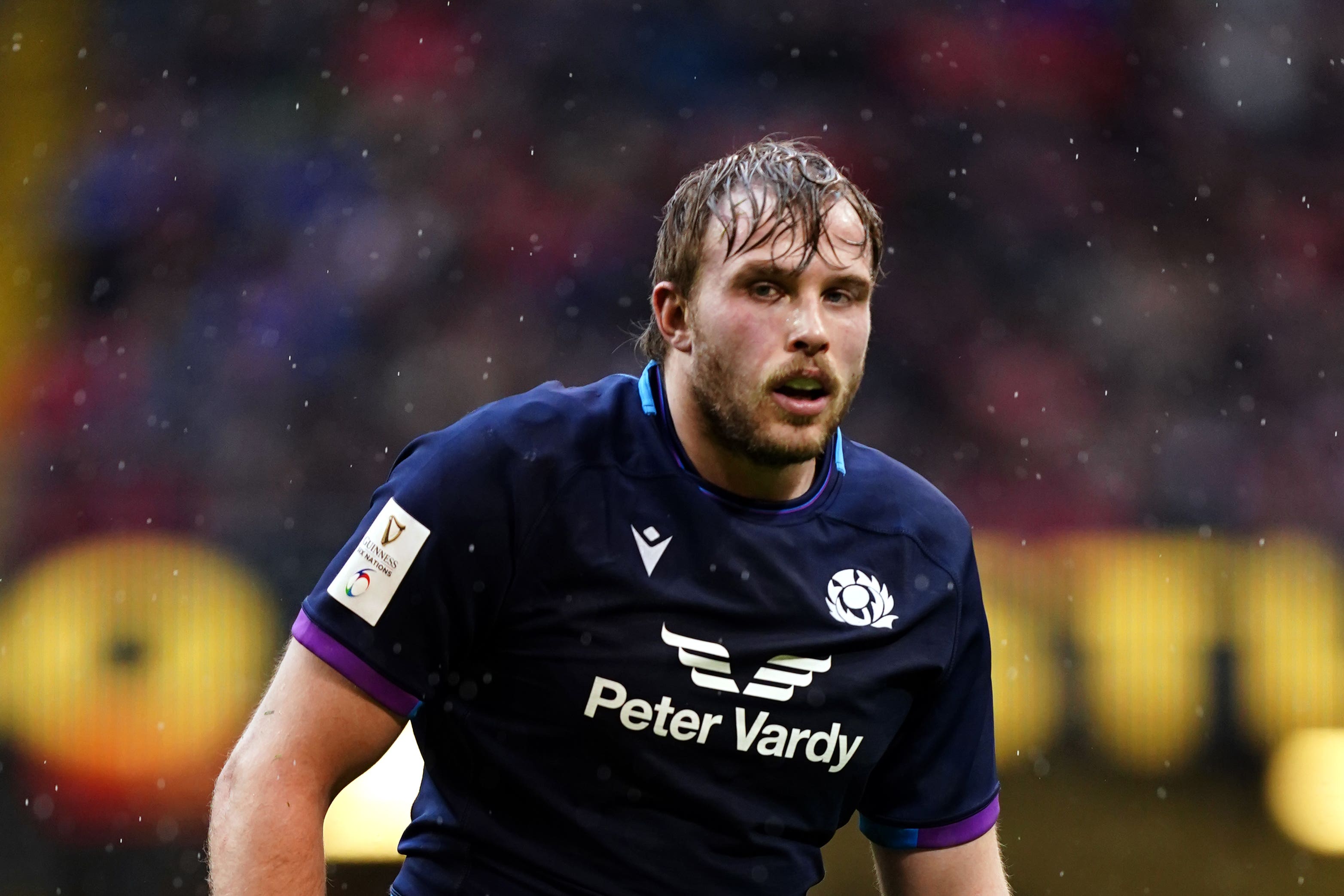 Jonny Gray is not with the Scotland squad (David Davies/PA)