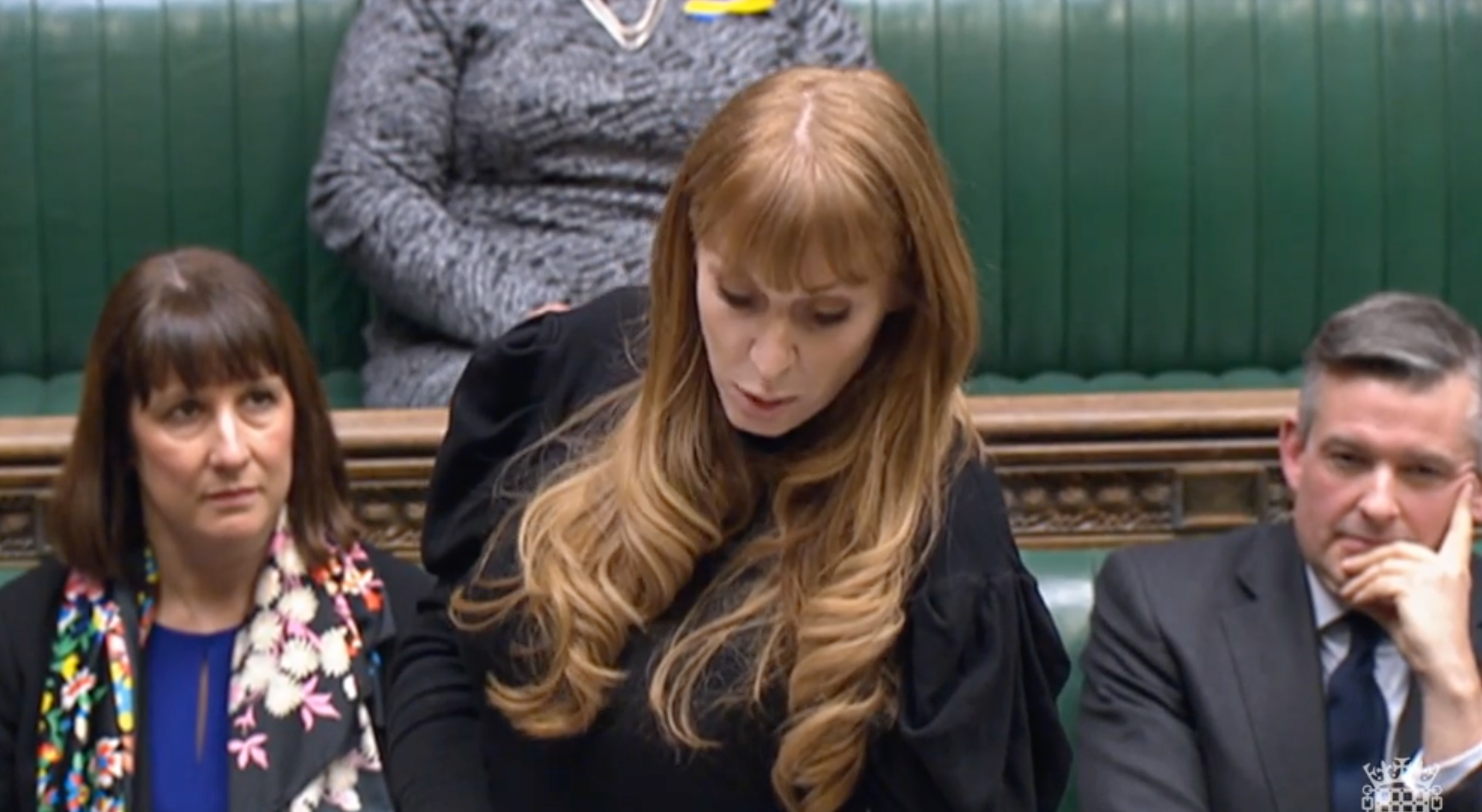 Angela Rayner said taxpayers should not have to “write a blank cheque” for Mr Johnson