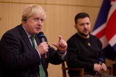 ‘What the hell are we waiting for?’ Boris Johnson urges more support for Ukraine ‘now’ 