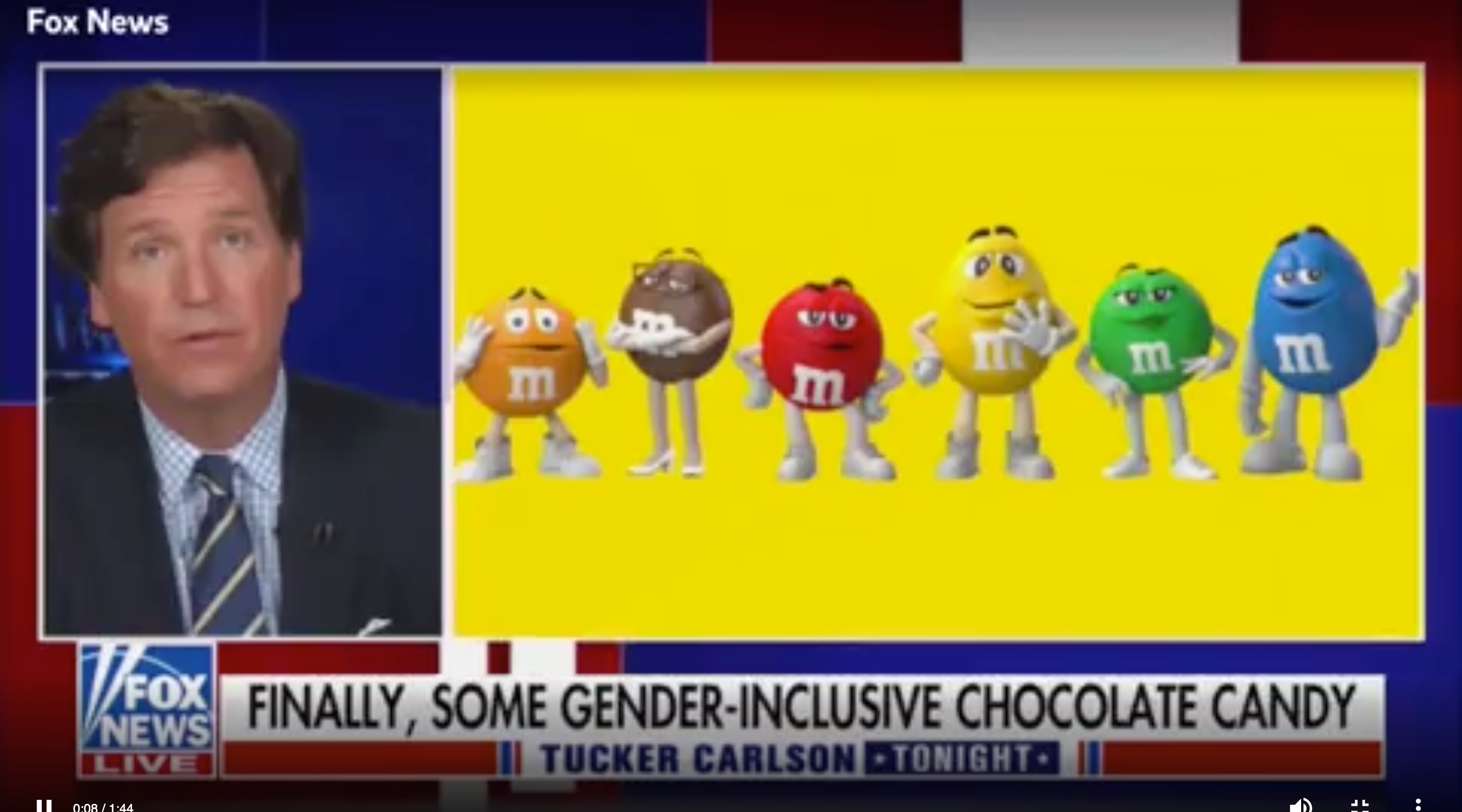 M&M’s drops mascots after Tucker Carlson led bizarre conservative outrage over ‘less sexy’ redesign