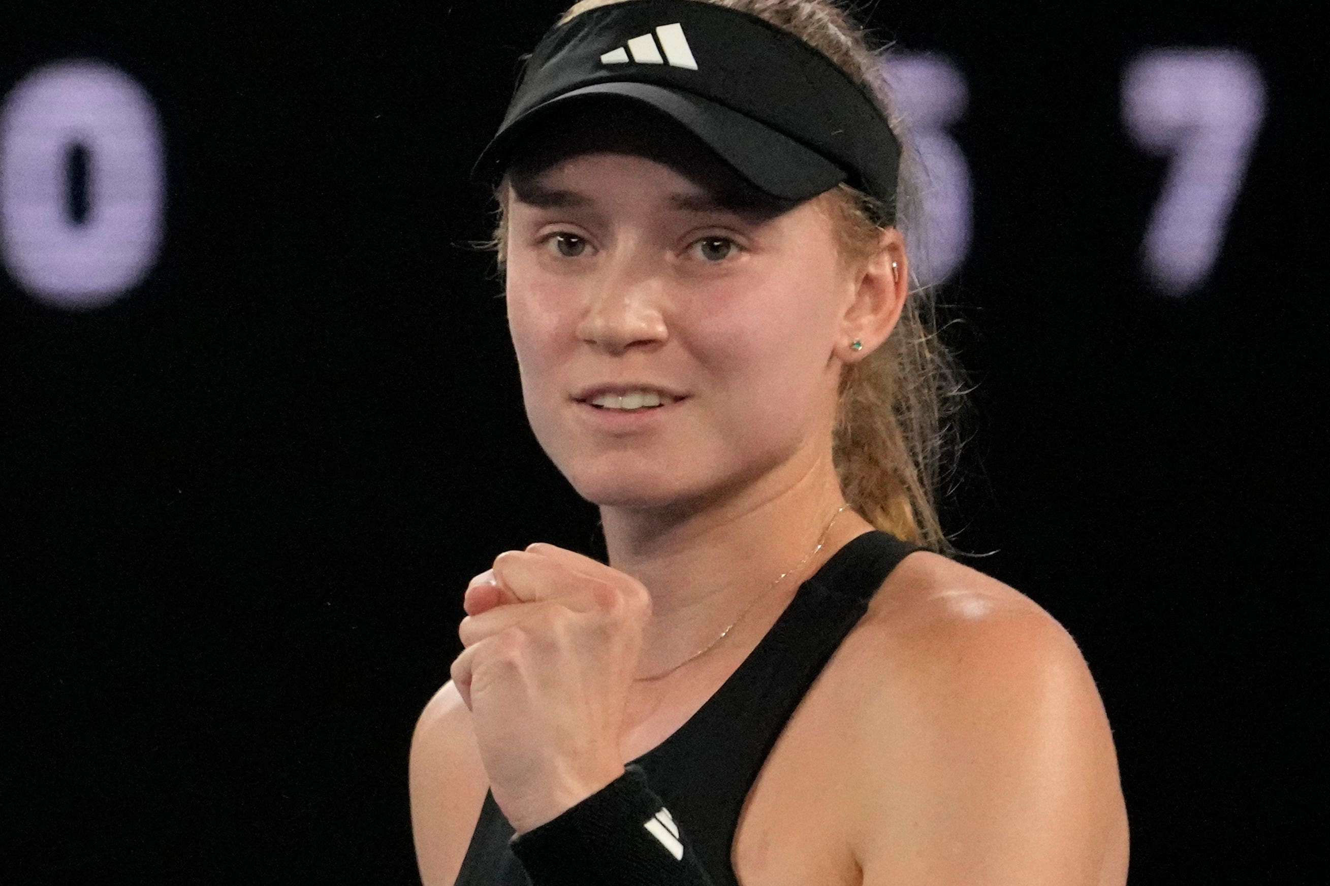 Elena Rybakina is chasing a second grand slam title at the Australian Open (Aaron Favila/AP)