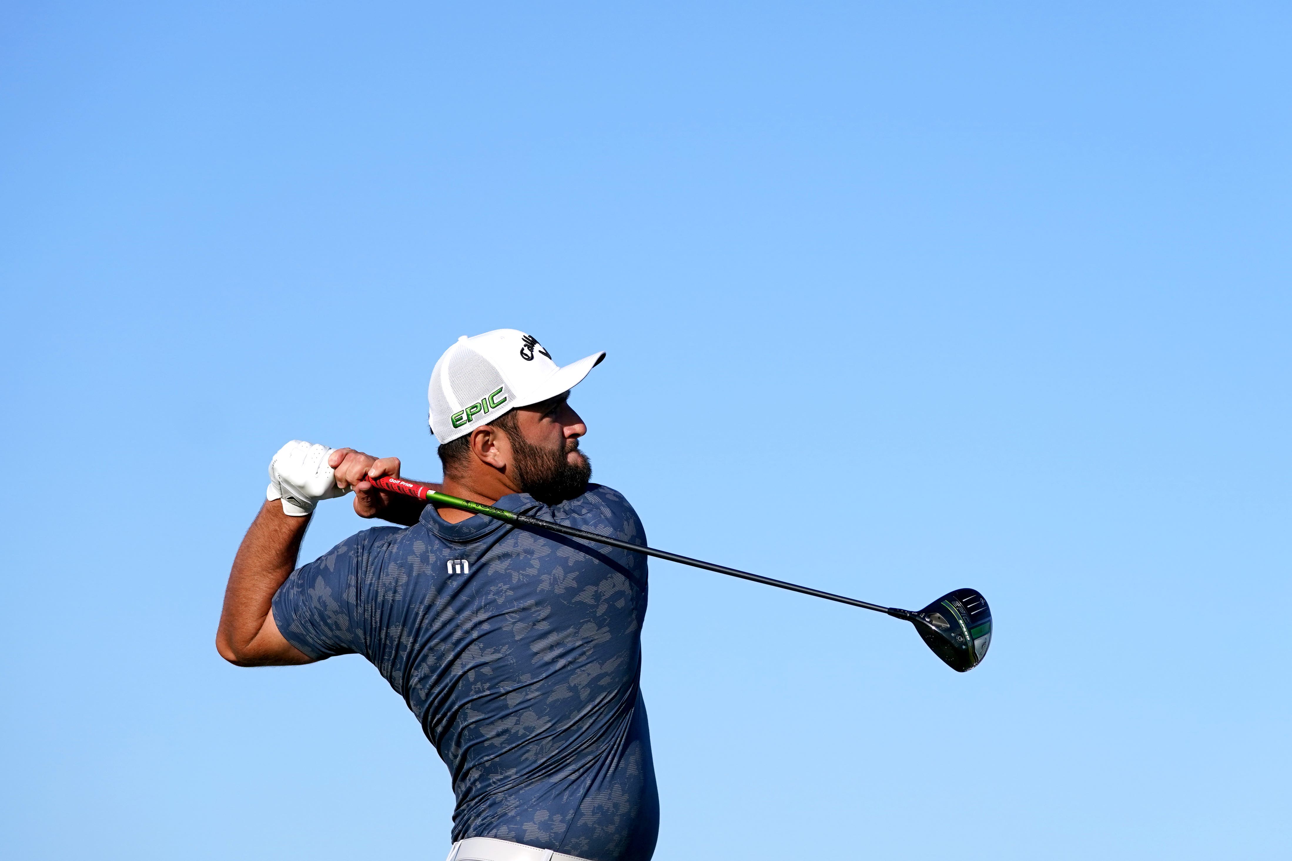 Jon Rahm is seeking a third straight PGA Tour title in the Farmers Insurance Open (Gareth Fuller/PA)