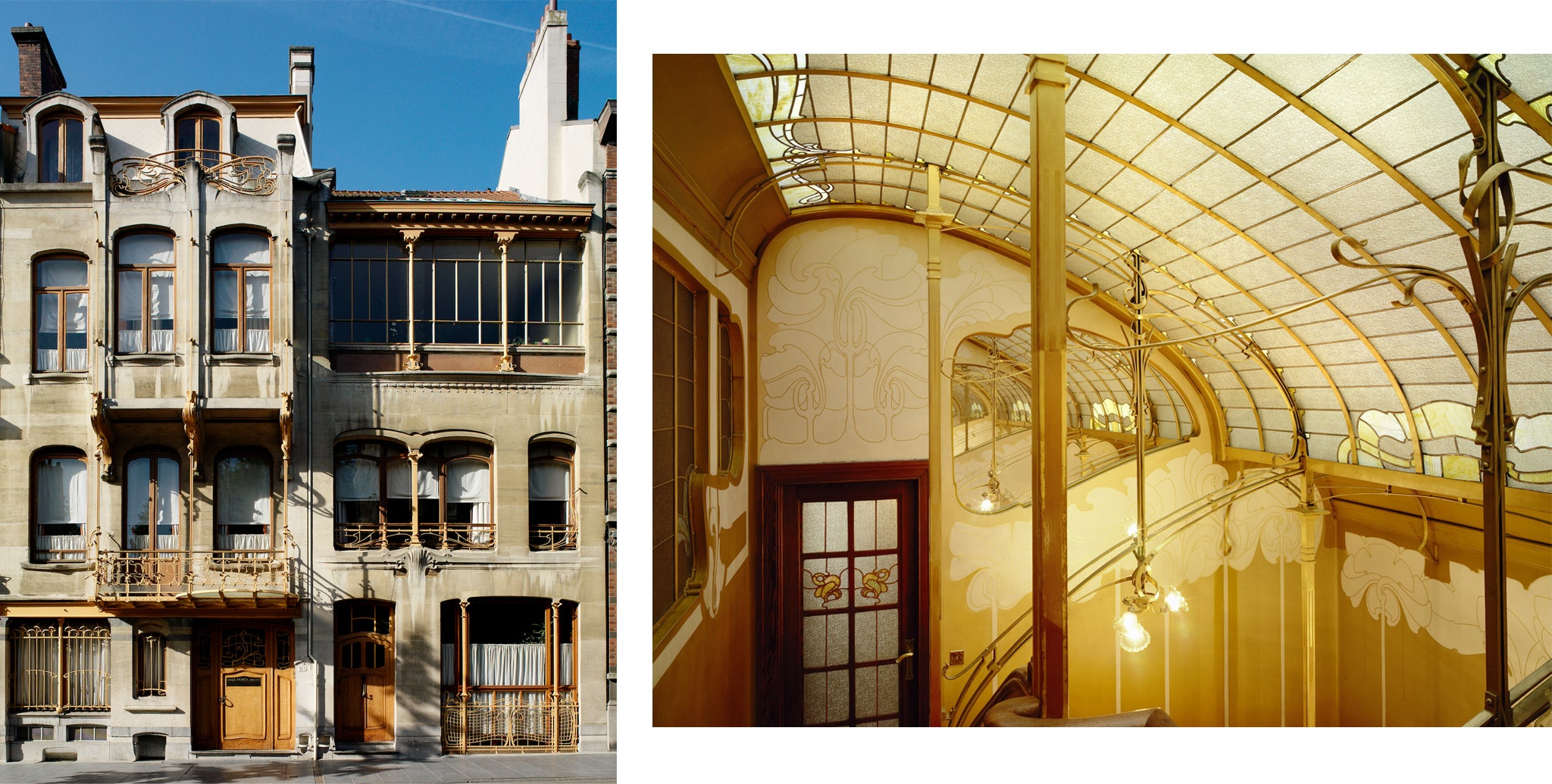 The Horta Museum was the private house and studio of Victor Horta