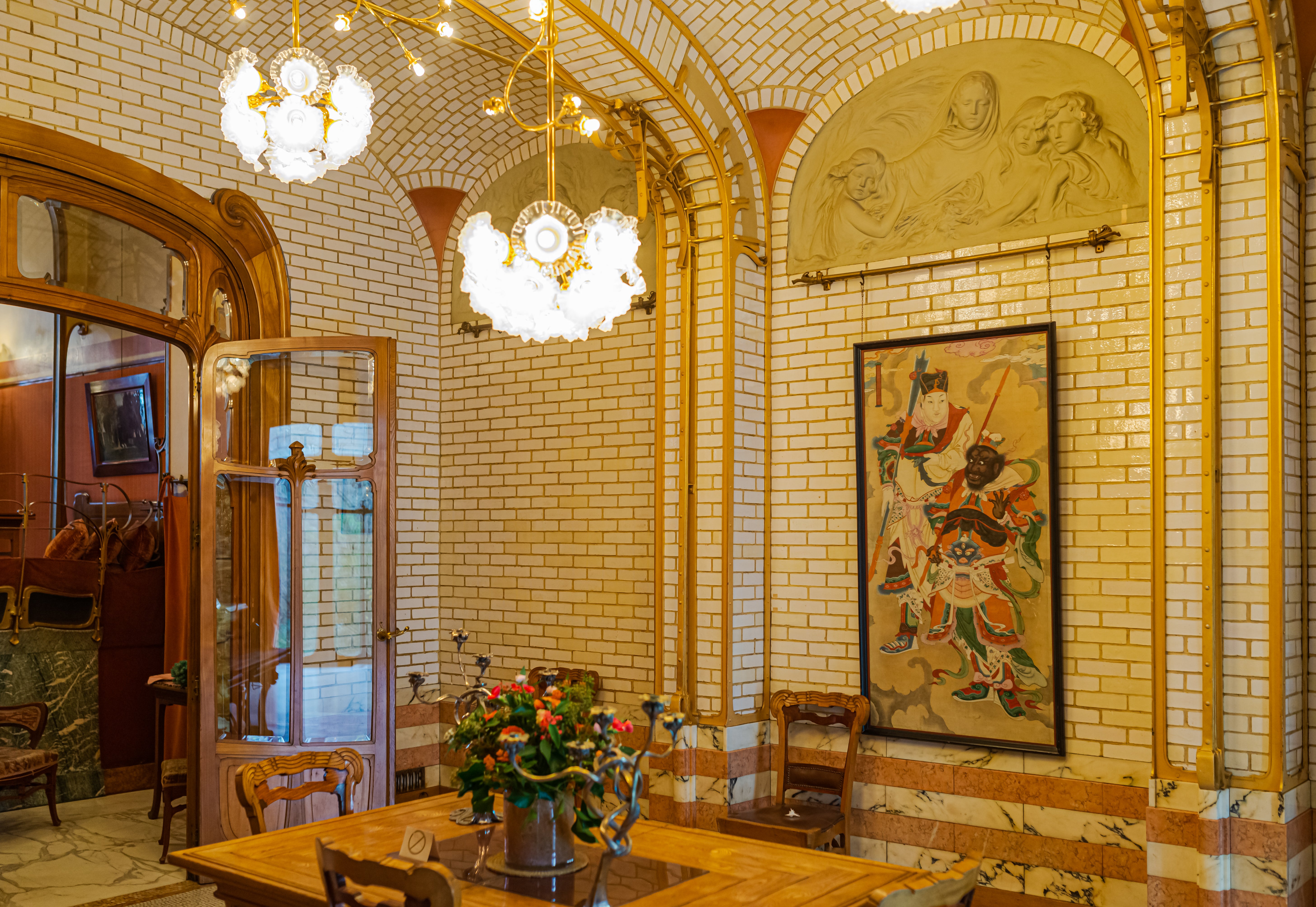 Inside the Horta Museum