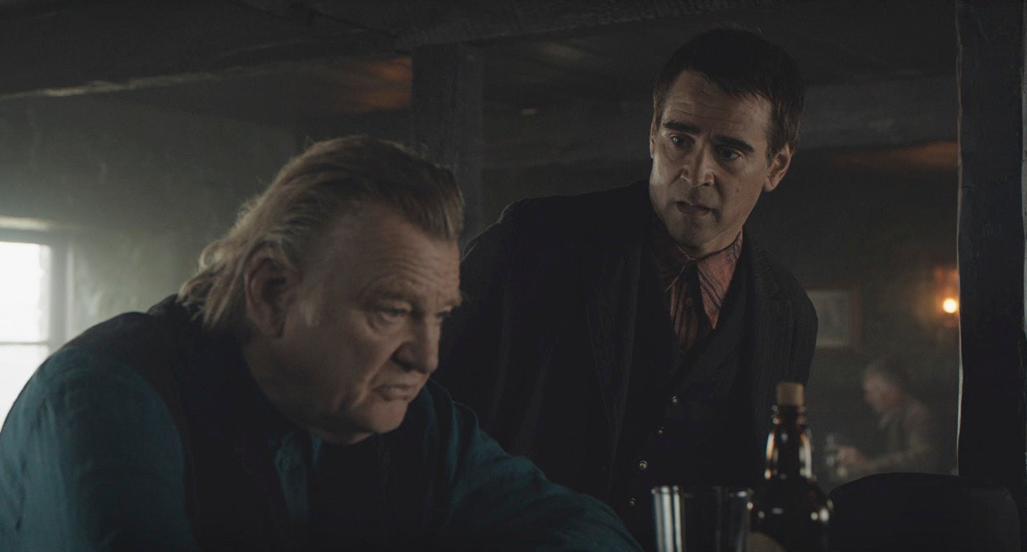 Brendan Gleeson and Colin Farrell in ‘The Banshees of Inisherin’