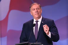 Mike Pompeo calls for courage from conservatives, but is still afraid to say Trump’s name