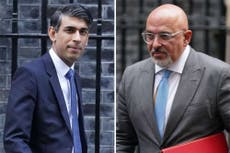 Rishi Sunak to come under fresh pressure over Nadhim Zahawi at PMQs