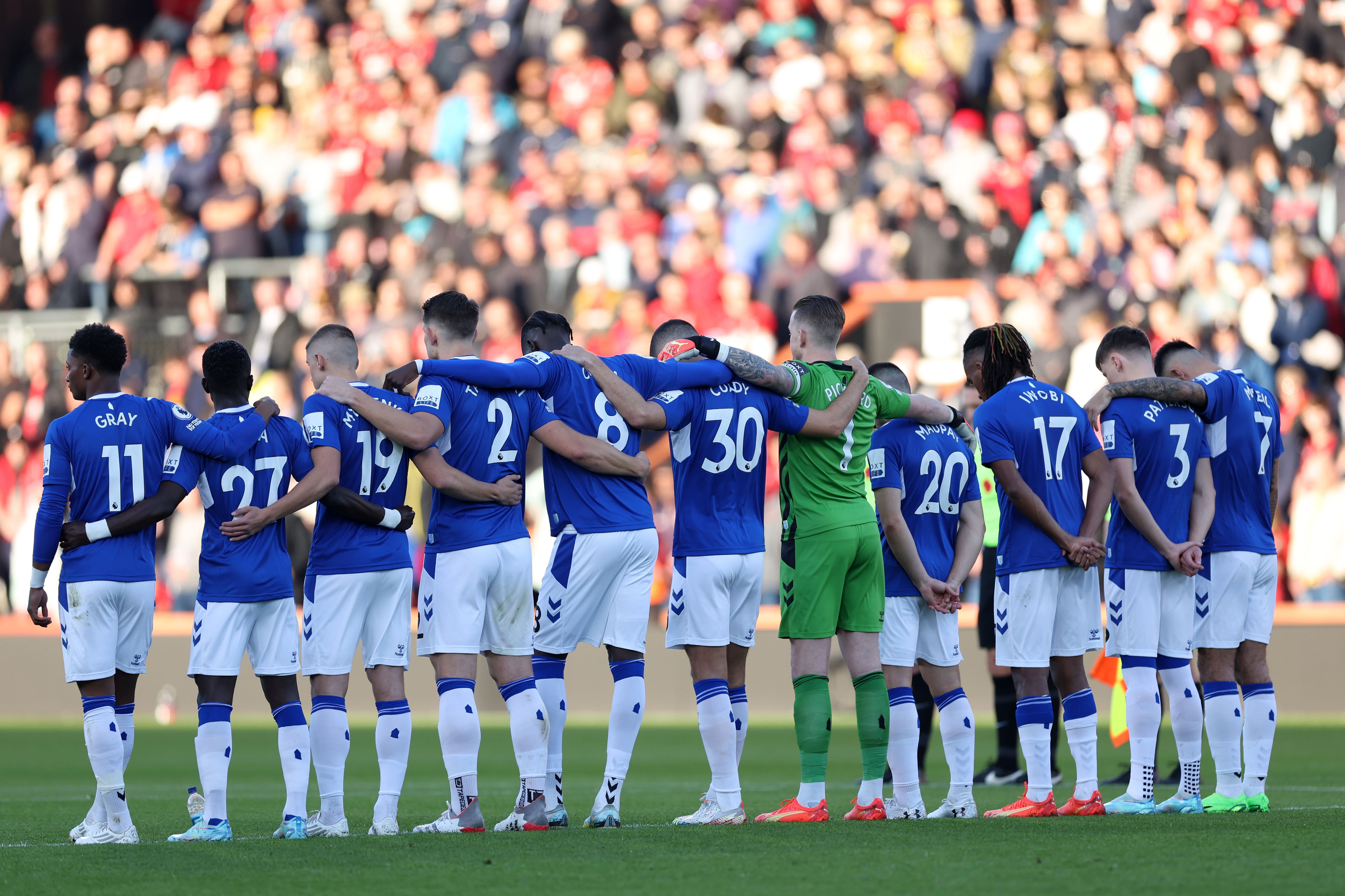 Everton have been put up for sale by Farhad Moshiri, 67, who is looking for offers of more than £500m for the Premier League club, according to the Guardian (Steven Paston/PA)