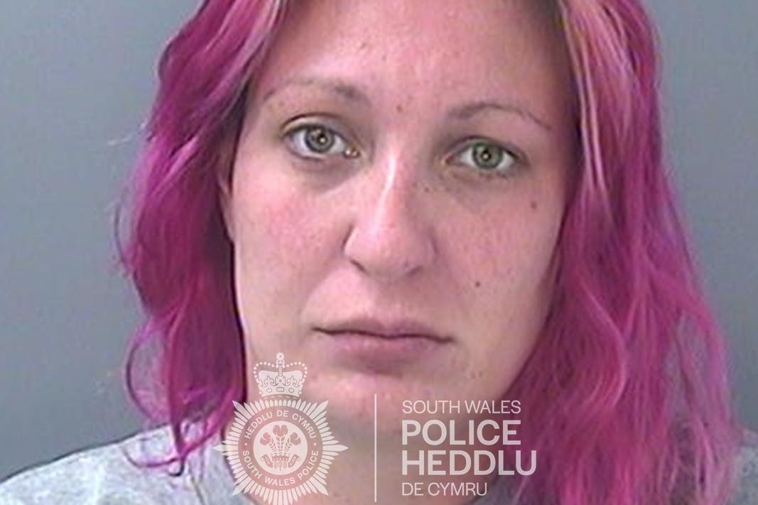 Angharad Williamson is serving a life prison term for murdering her five-year-old son Logan (South Wales Police/PA)