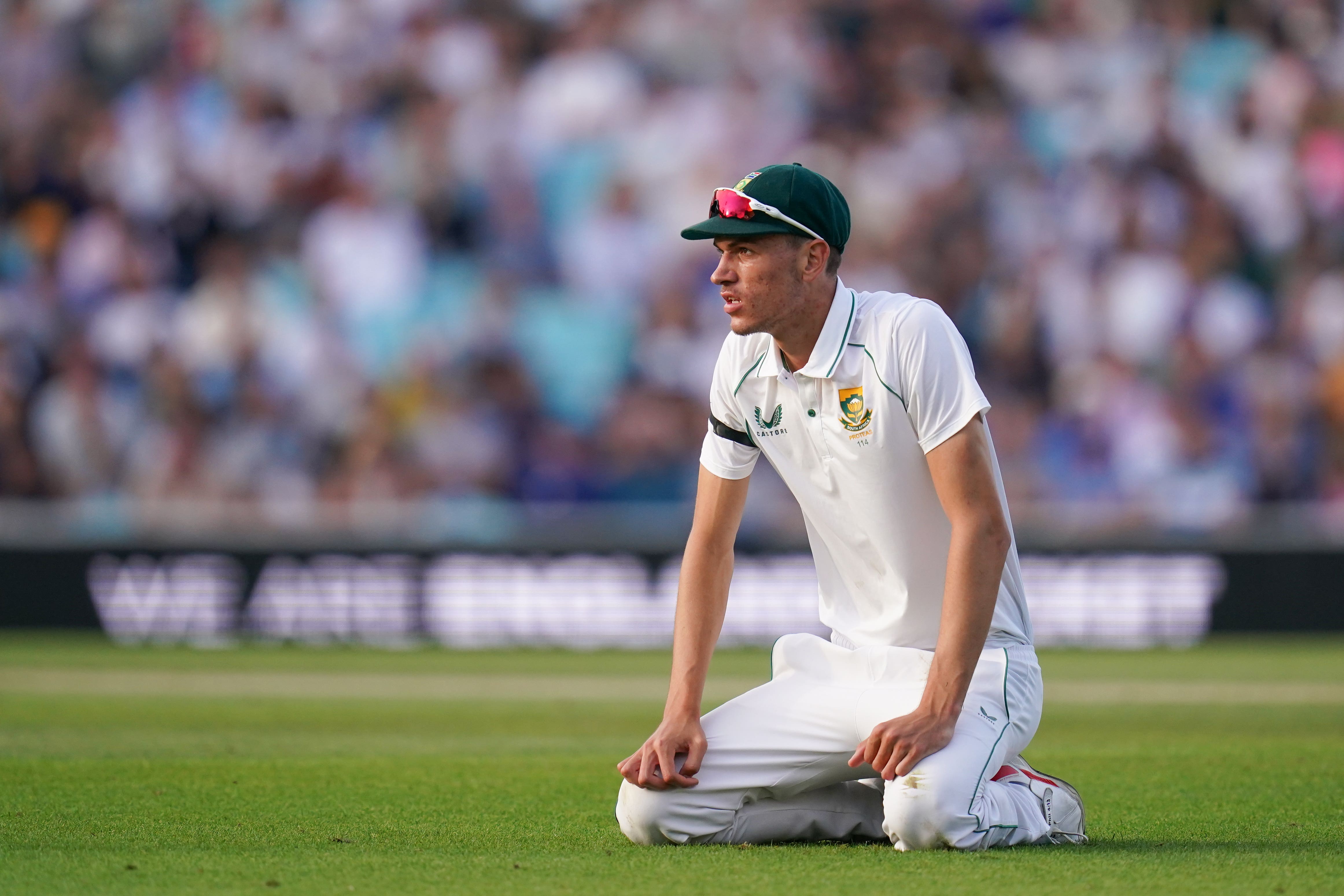 South Africa’s Marco Jansen scooped the ICC award (John Walton/PA)