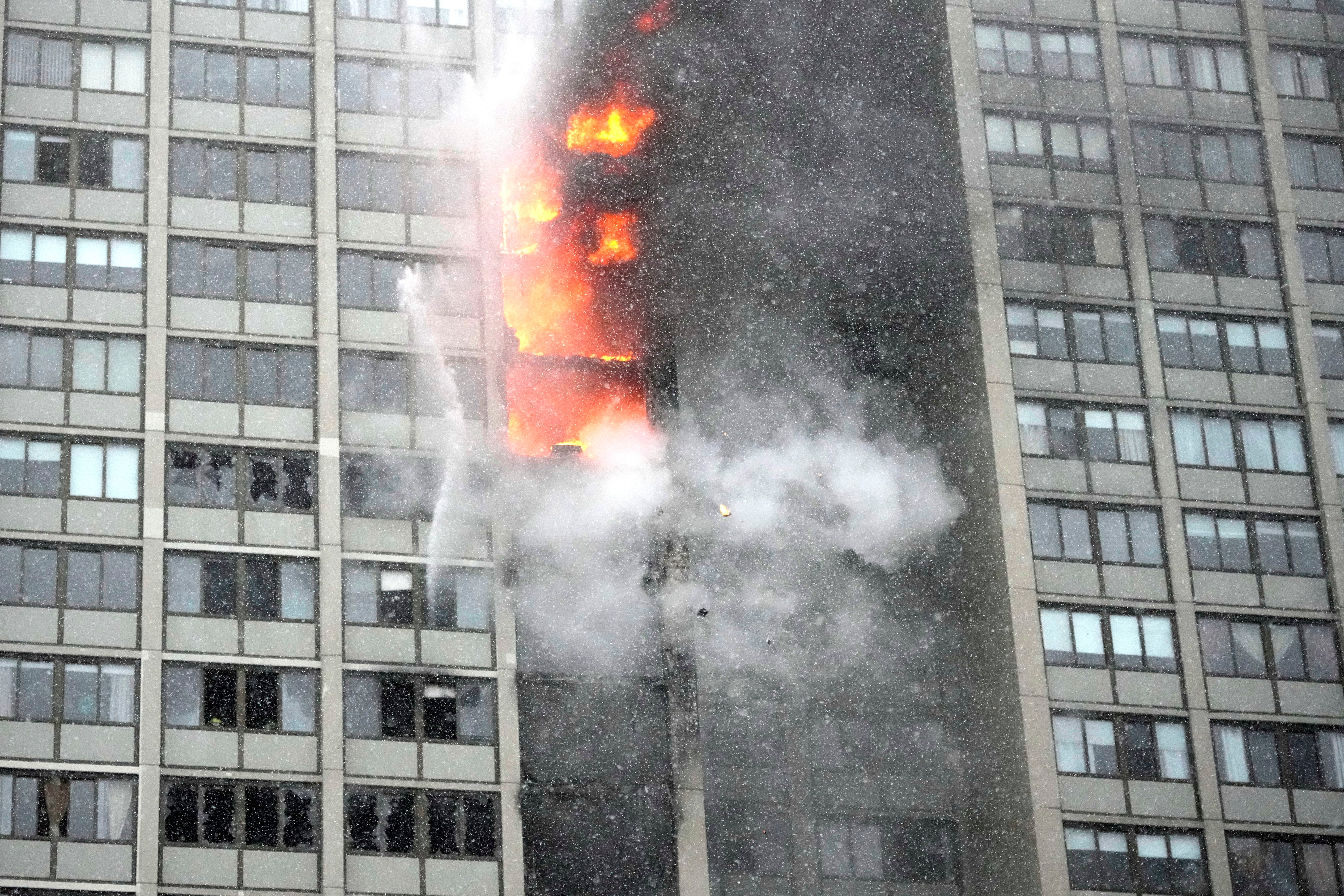 Chicago High Rise Fire