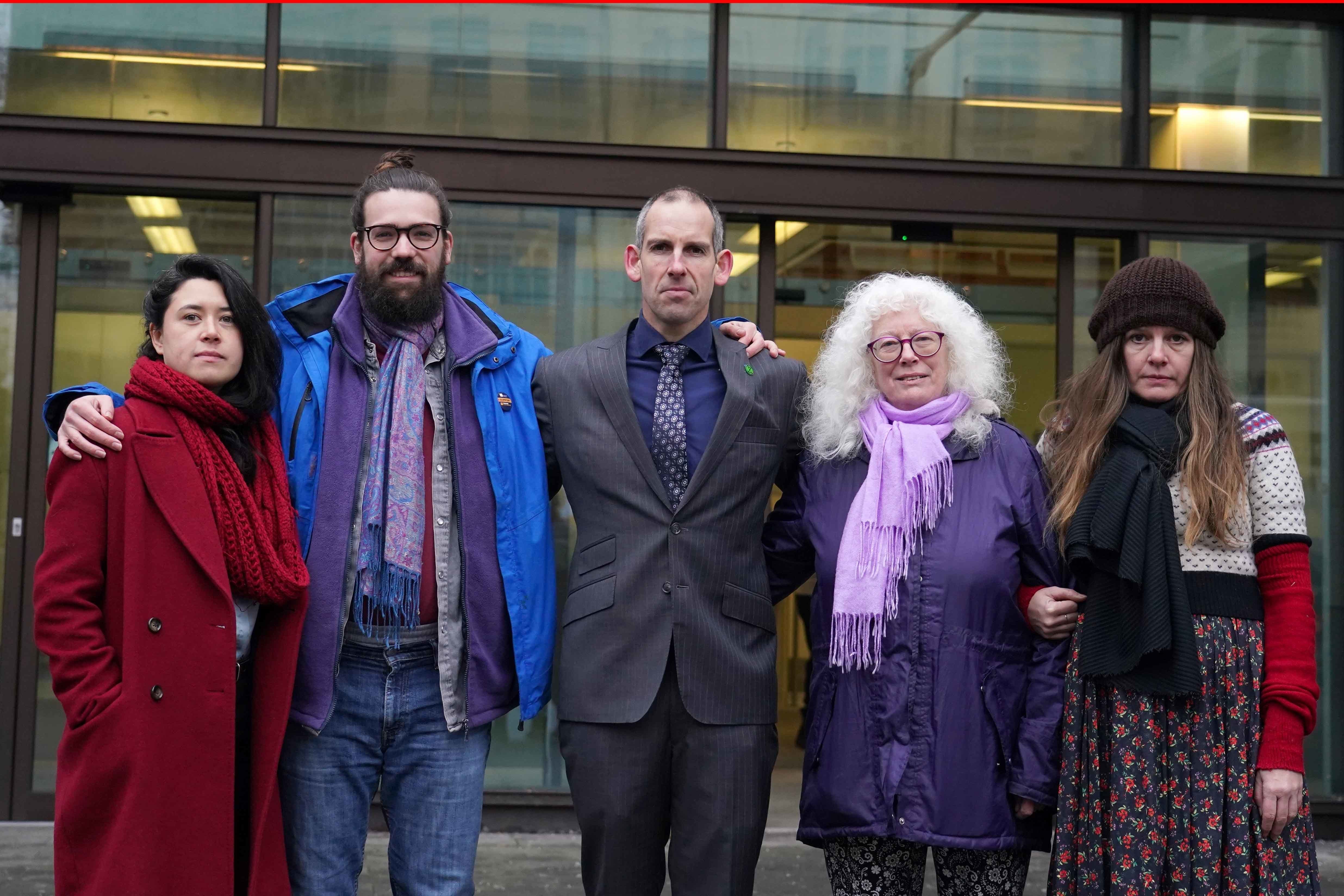 The Extinction Rebellion activists were found not guilty