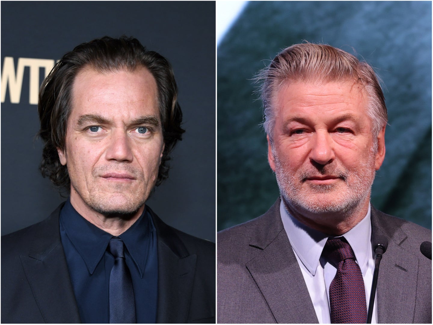 Michael Shannon (left) and Alec Baldwin