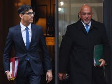 ‘Livid’ Sunak refuses to speak to Zahawi after tax row