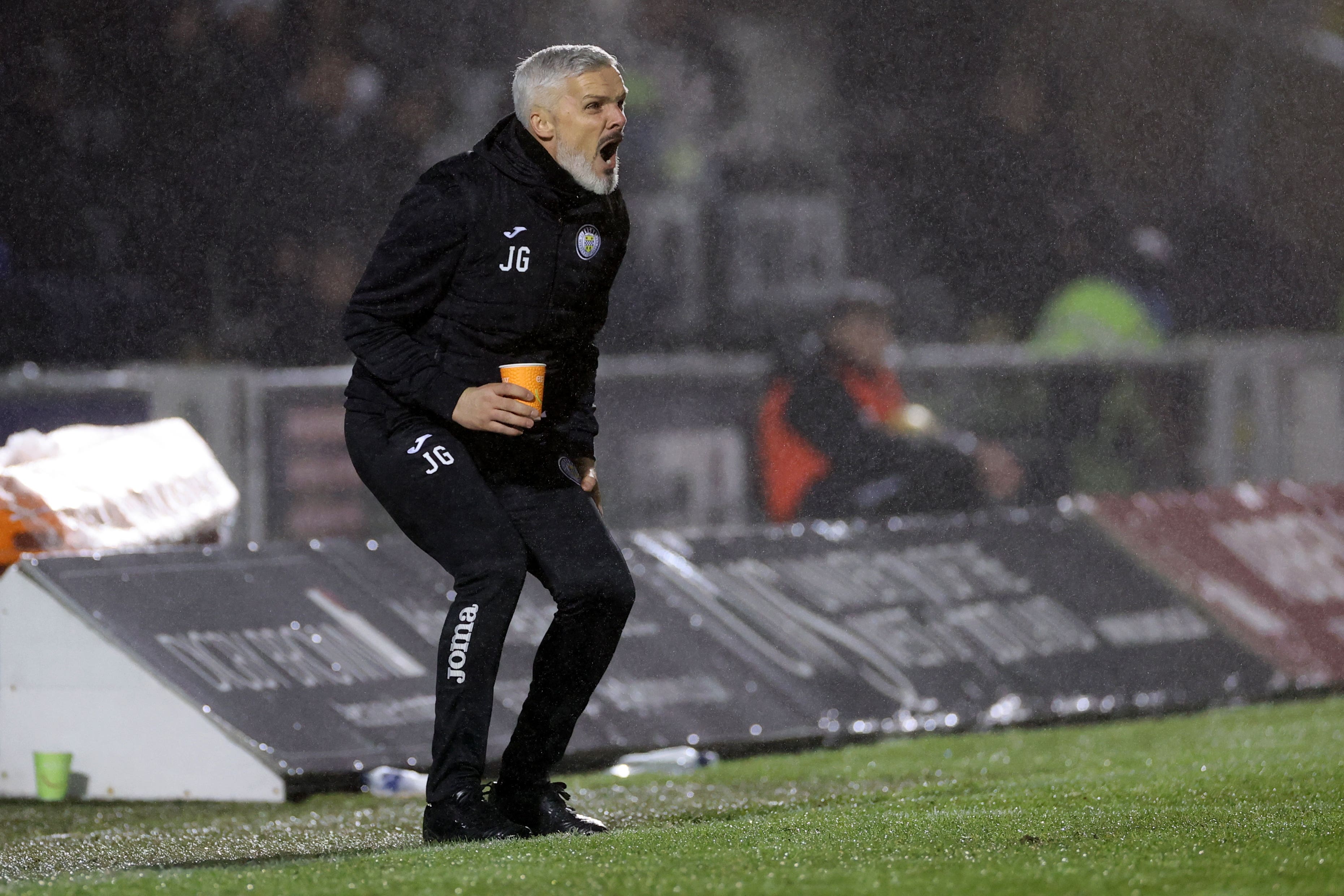 Jim Goodwin will take charge of Aberdeen’s trip to Hibernian (Steve Welsh/PA)