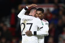 Erik ten Hag hails ‘unstoppable’ Marcus Rashford as Man Utd move towards Wembley