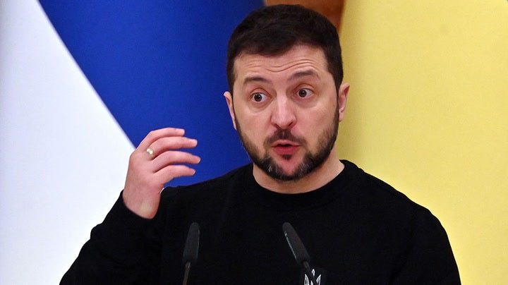 Zelensky finds out German tanks will be delivered to Ukraine during TV interview