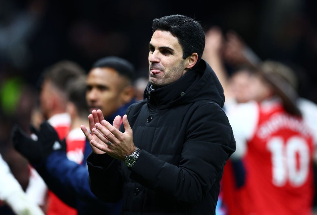 Mikel Arteta will learn from the intense head-to-head rivalry with Manchester City