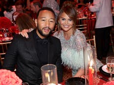 John Legend shares his first photo of newborn daughter with Chrissy Teigen