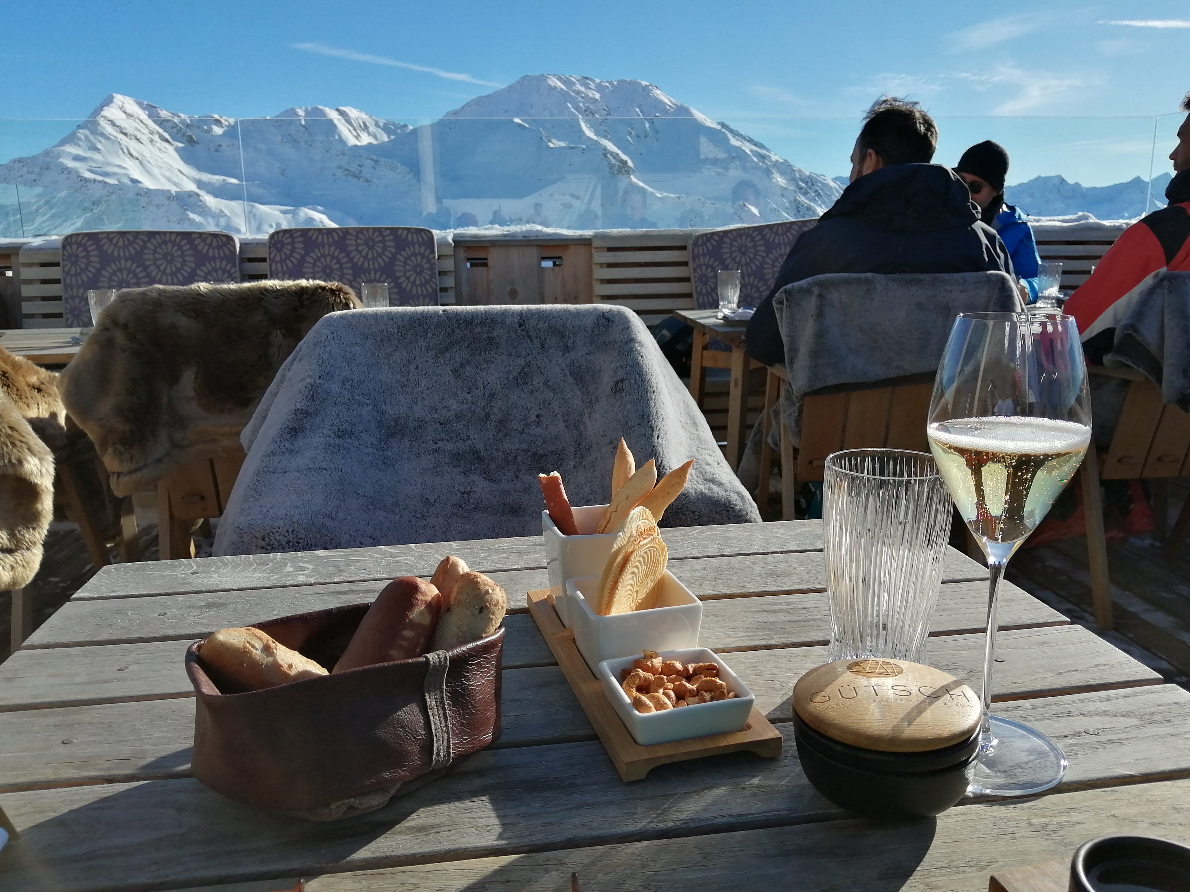 Lunch with a view at GÜTSCH by Markus Neff