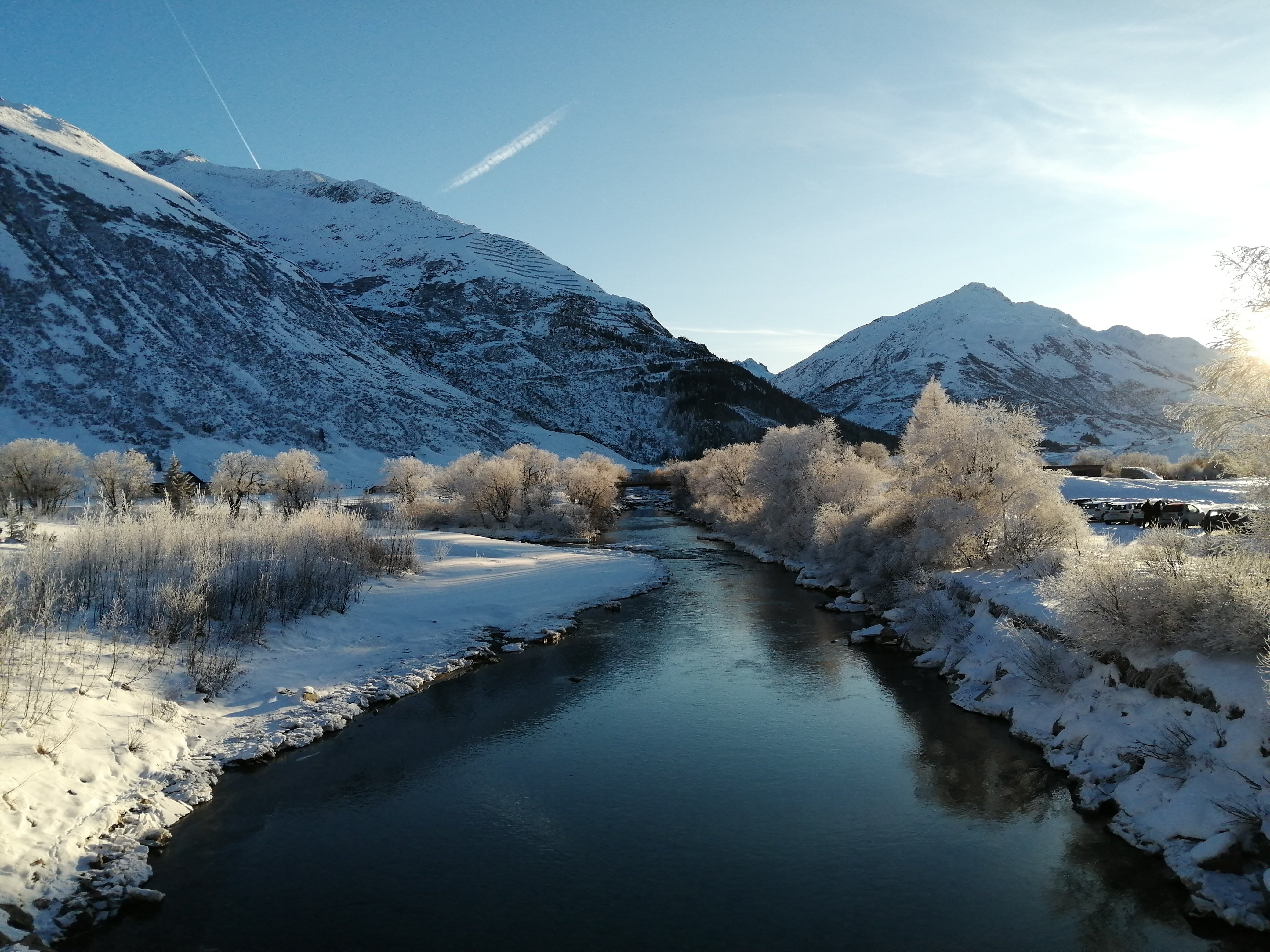 Andermatt still offers a small village atmosphere despite development