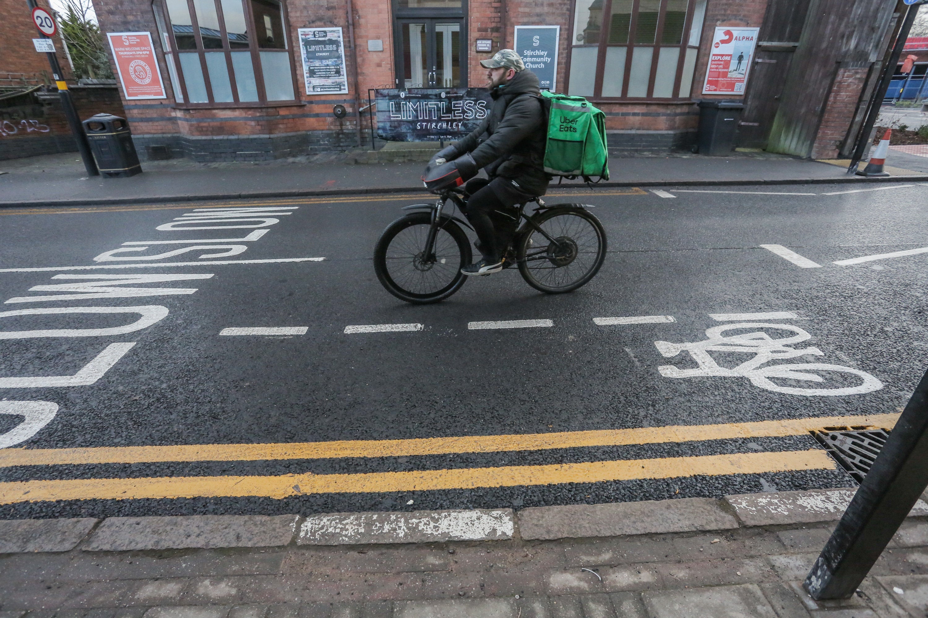 The cycle lane has been called a “waste of money”