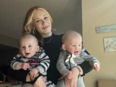 Mum admits disappointment after learning she was having twin boys