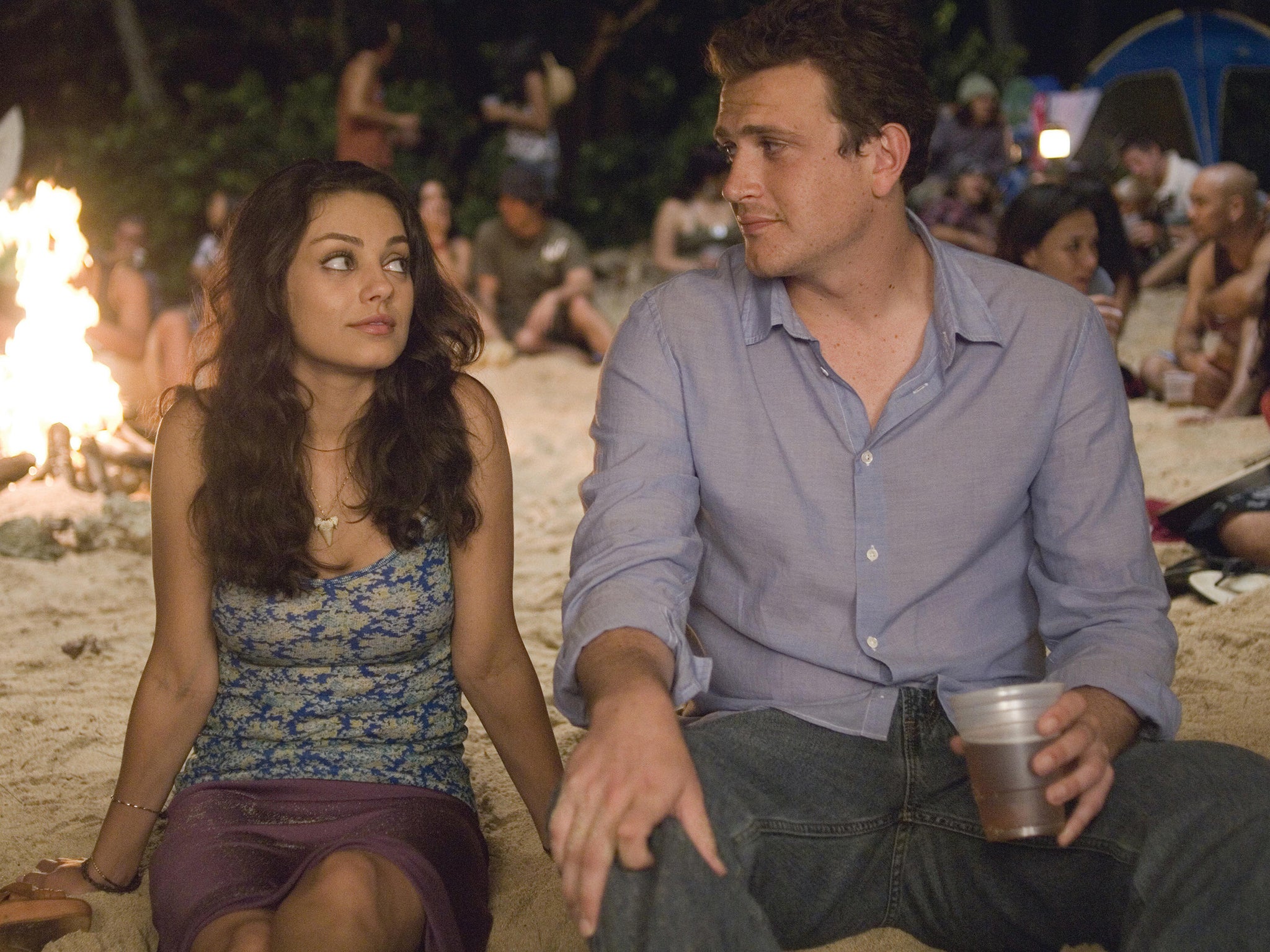 Jason Segel and Mila Kunis in ‘Forgetting Sarah Marshall’