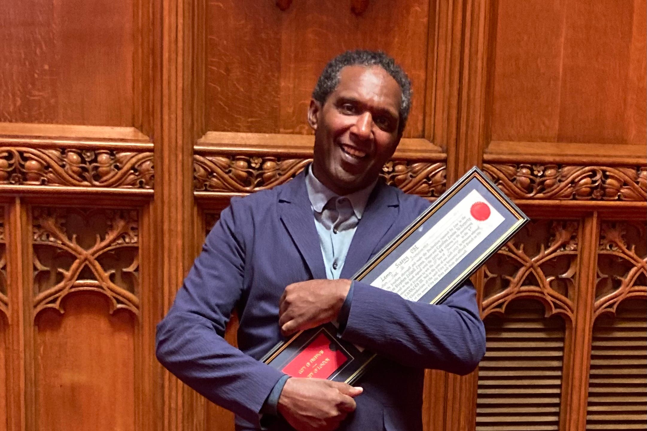 Poet Lemn Sissay (City of London Corporation/PA)