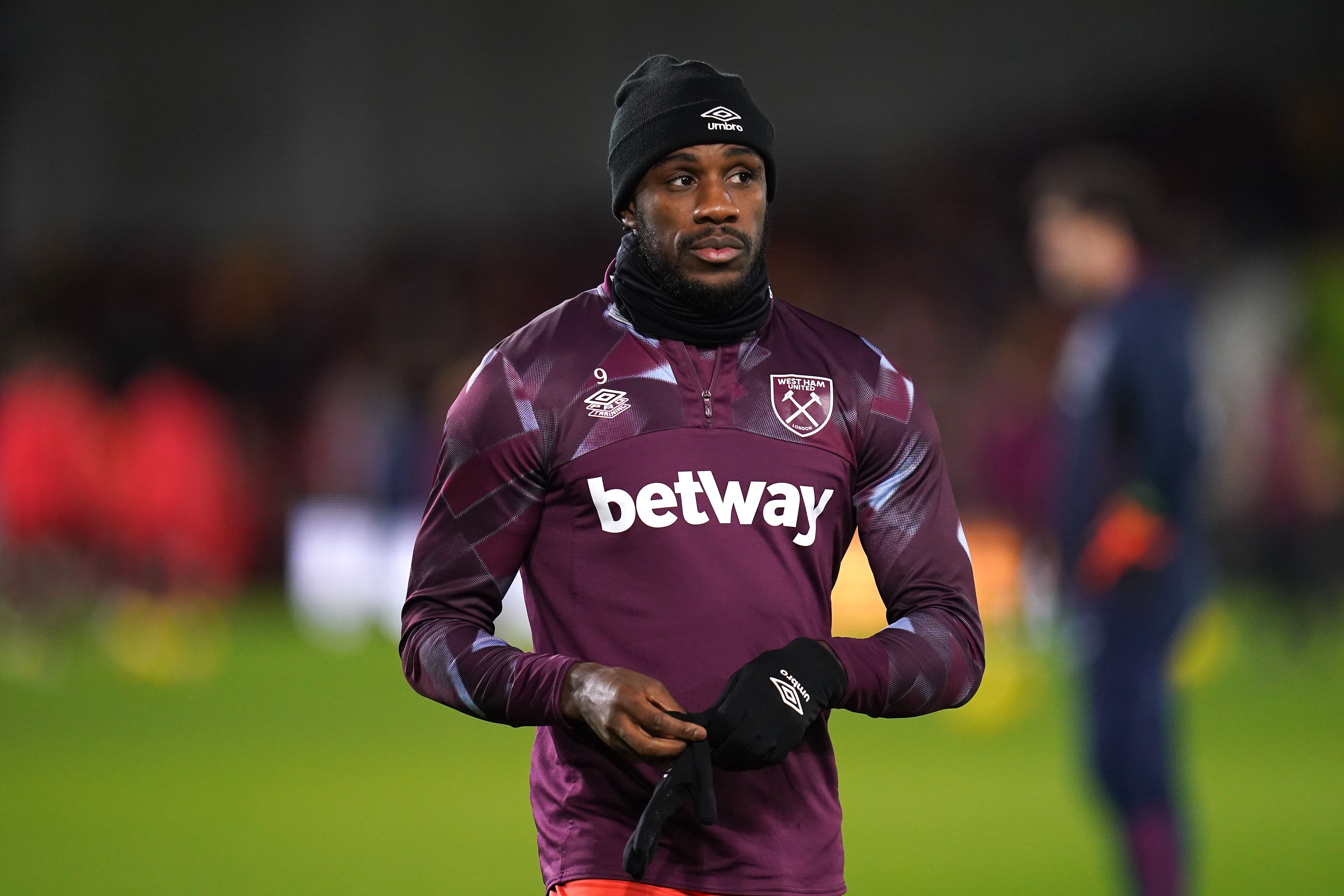 Michail Antonio has suggested he wants to leave West Ham (John Walton/PA)