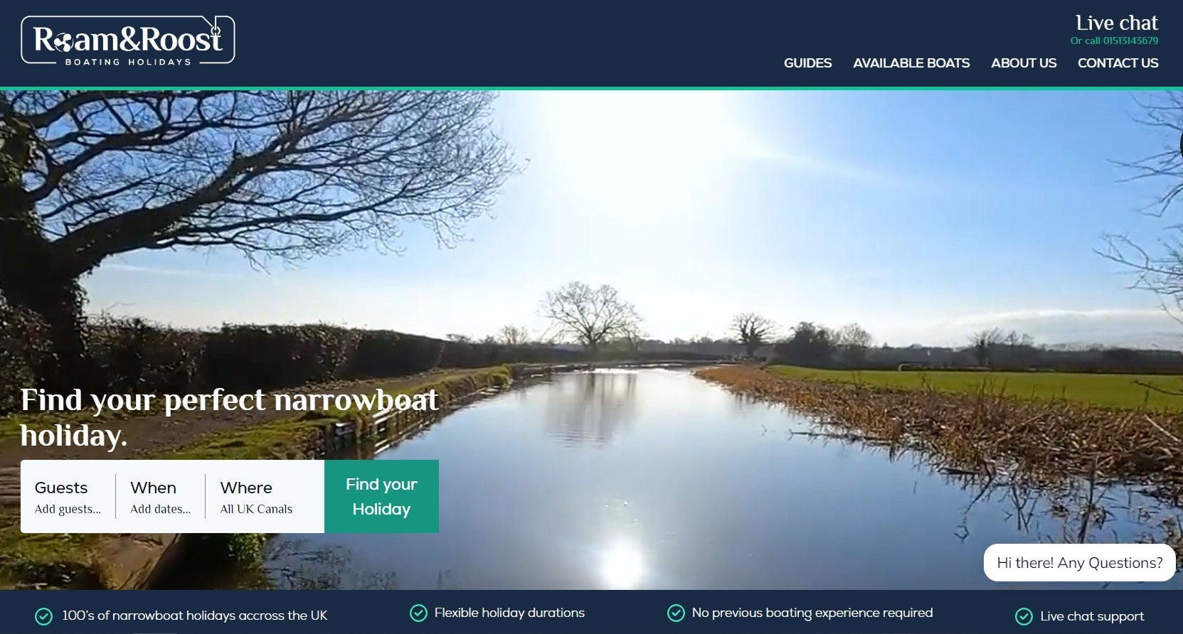 Roam&Roost is all about taking to the UK’s waterways