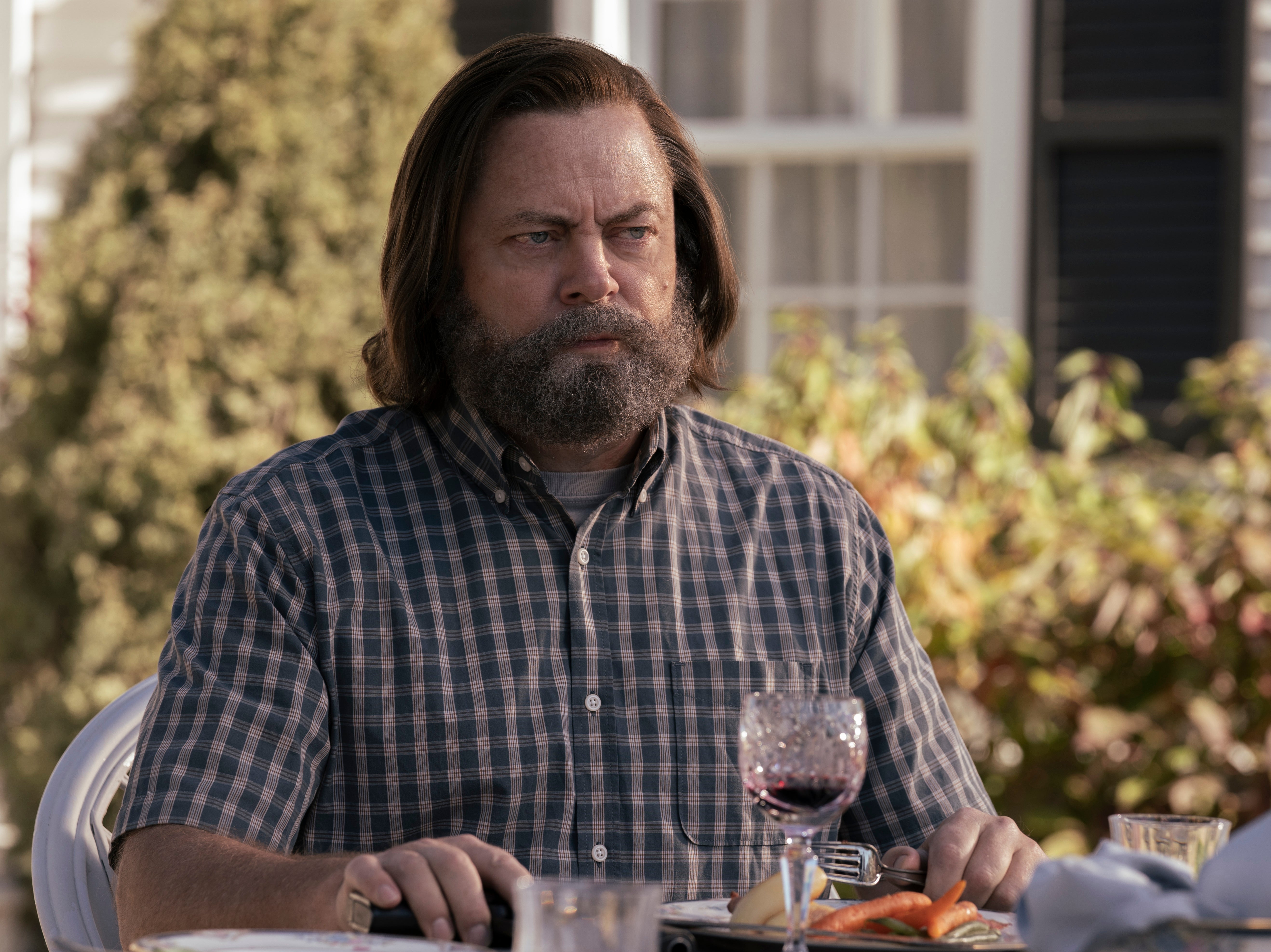 Nick Offerman as Bill in ‘The Last of Us’