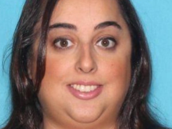 Peaches Stergo, 36, was arrested and charged with wire fraud for allegedly stealing more than $2.8m from a Holocaust survivor she met on a dating app