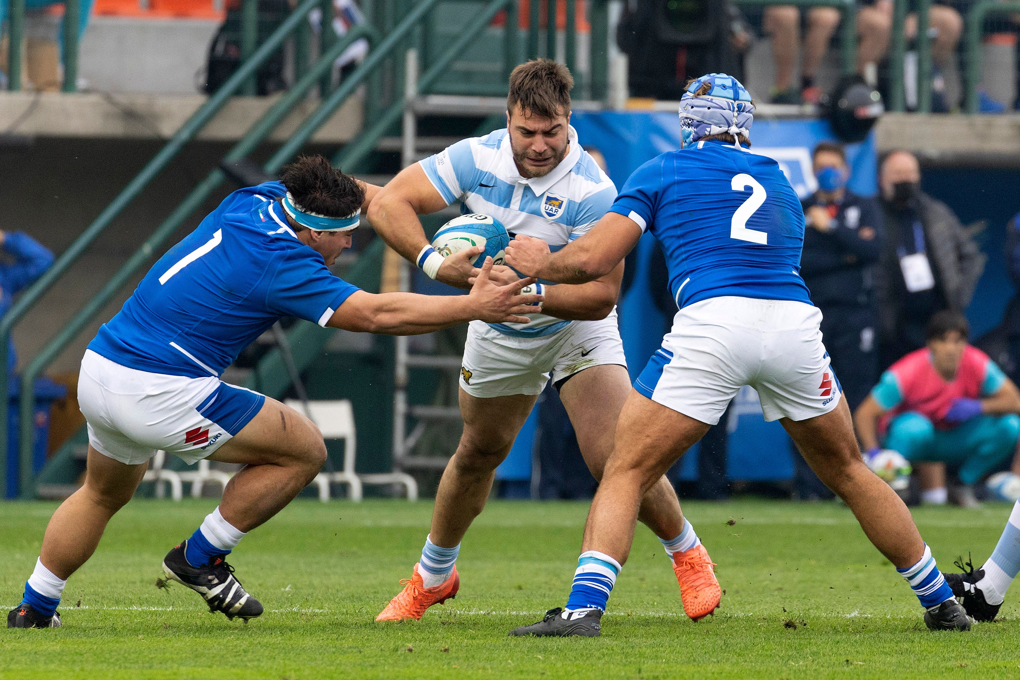 Ivan Nemer (left) has been capped 11 times for Italy