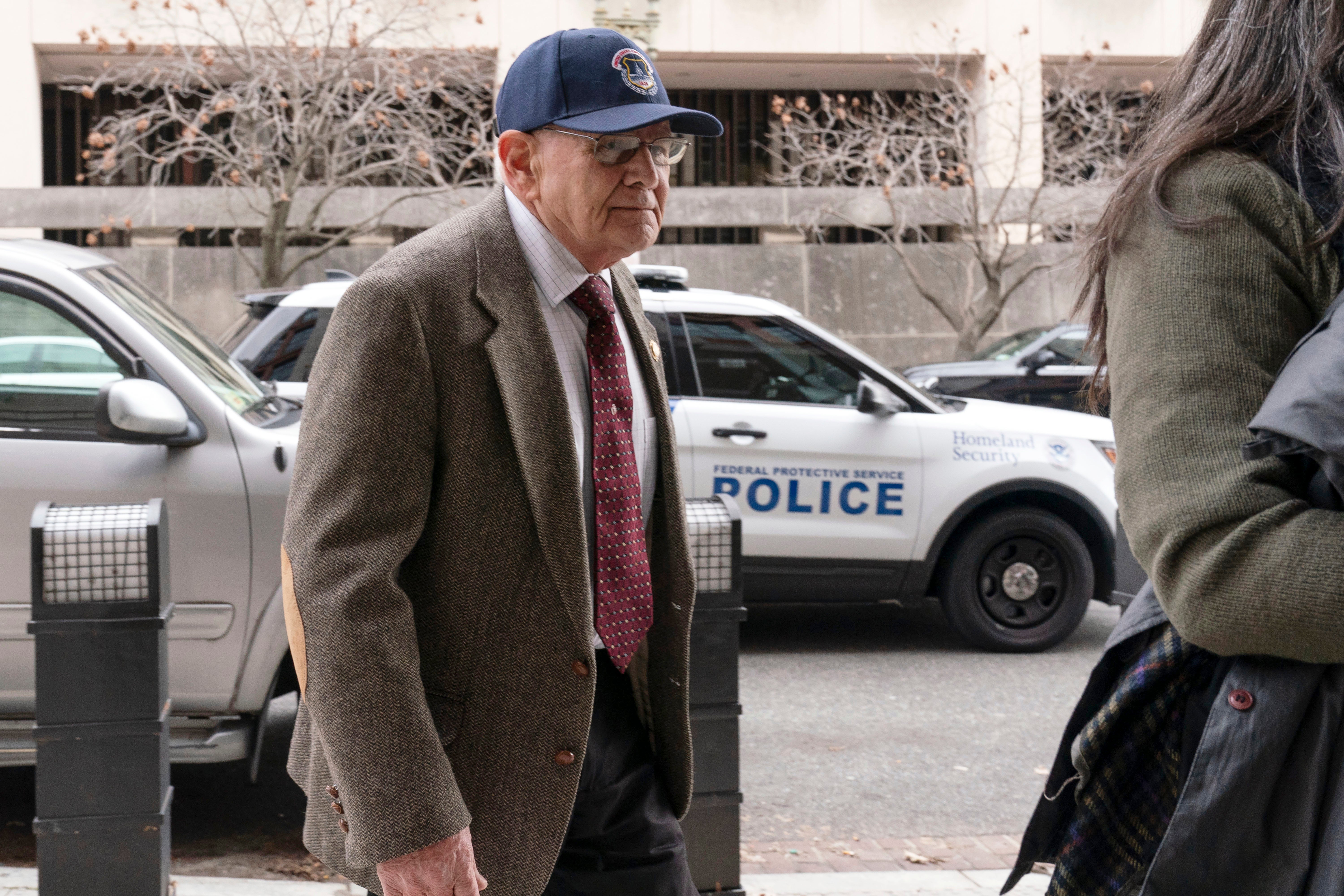 Charles Sicknick, the father of fallen US Capitol Police officer Brian Sicknick