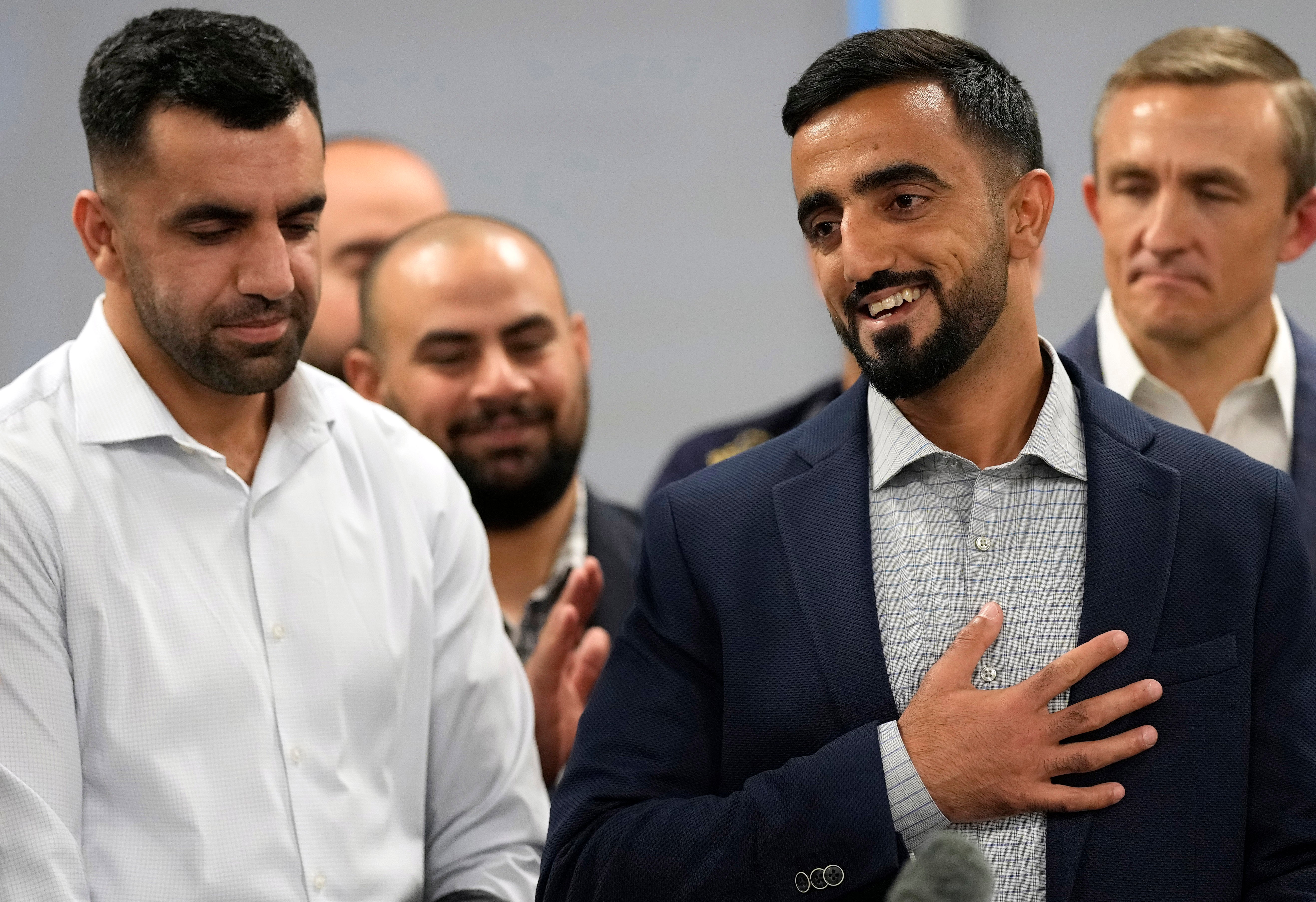 APTOPIX Afghan Soldier Asylum