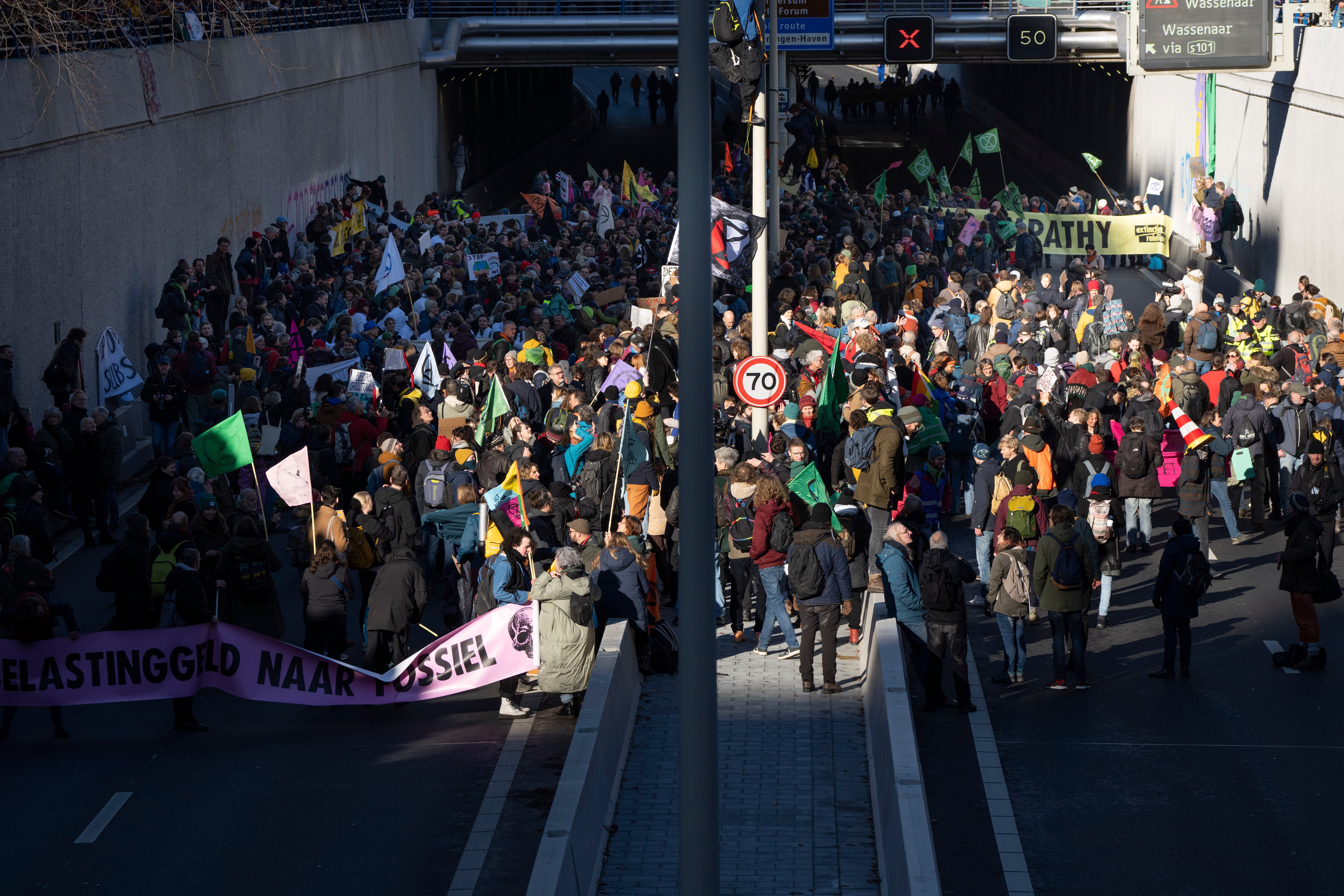 Netherlands Climate Protest