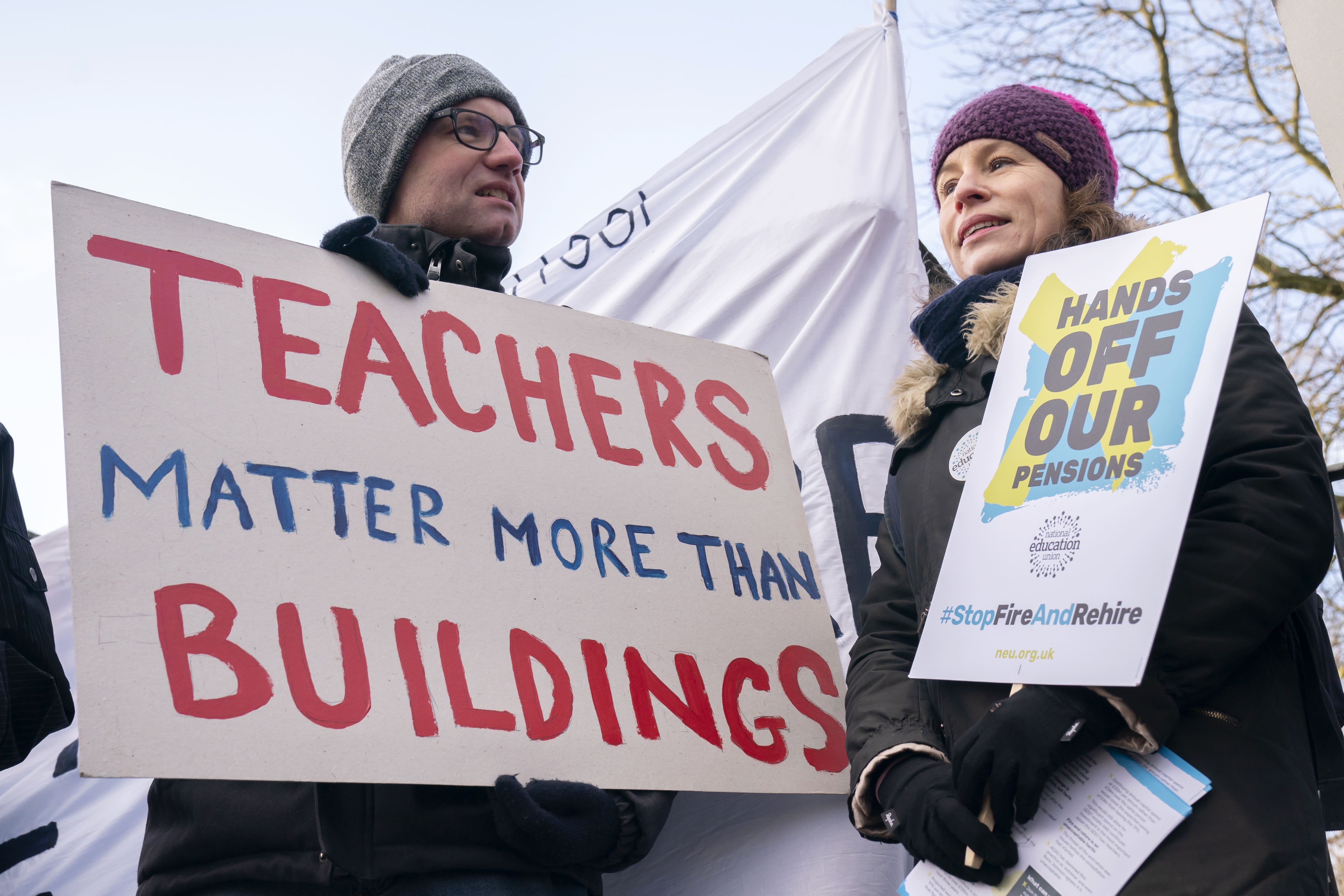 Teachers will take part in strike on Wednesday (Danny Lawson/PA)