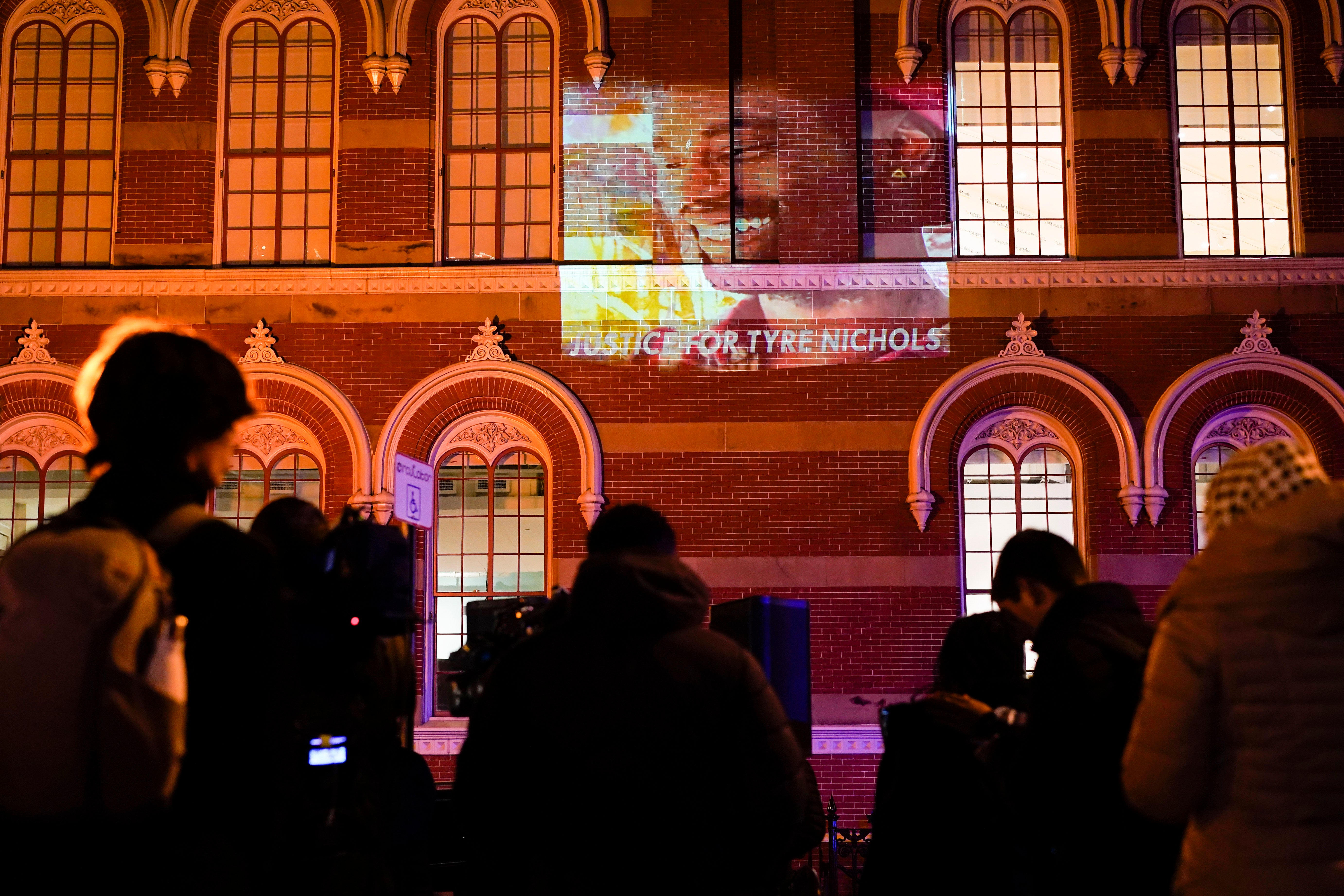 APTOPIX Memphis Police Tyre Nichols Washington