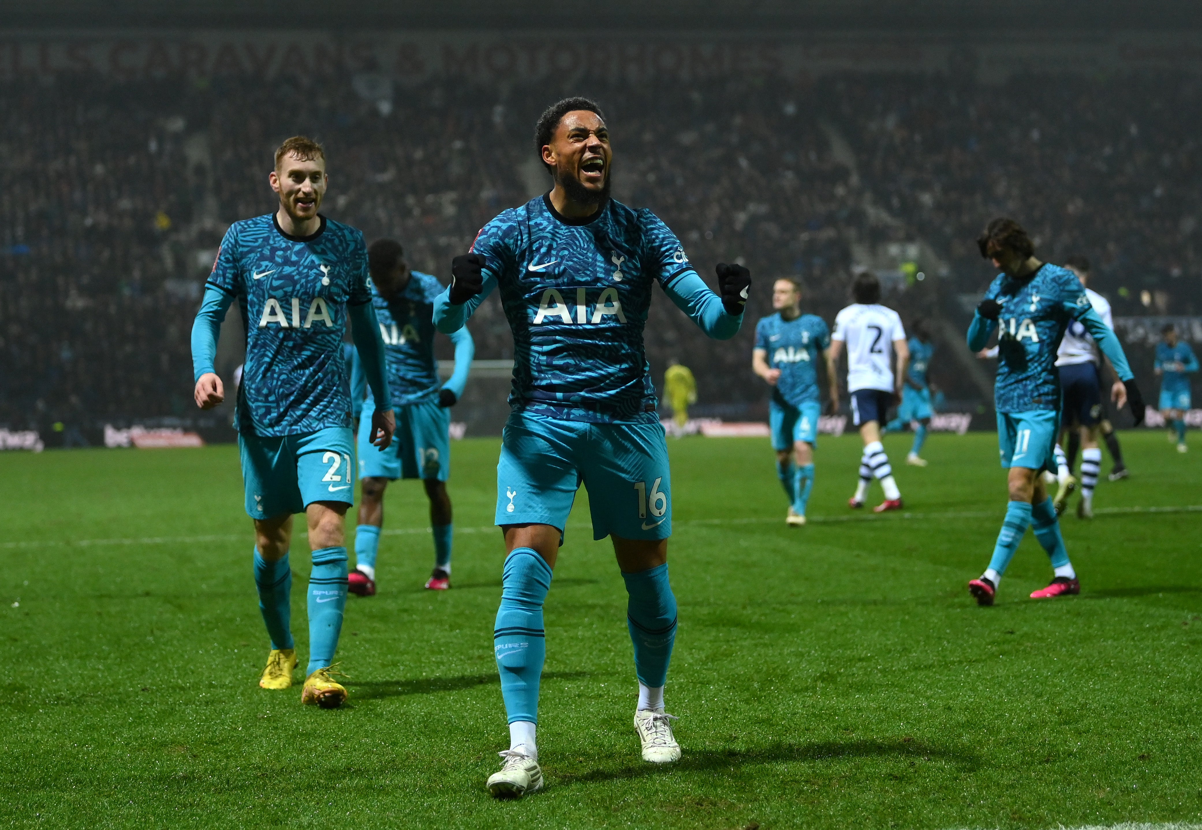 Arnaut Danjuma scored on his Spurs debut