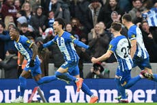 Brighton maintain role as Liverpool’s bogey team with last-gasp winner