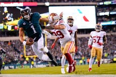 Jalen Hurts leads Philadelphia as Eagles soar into Super Bowl to face Kansas City Chiefs