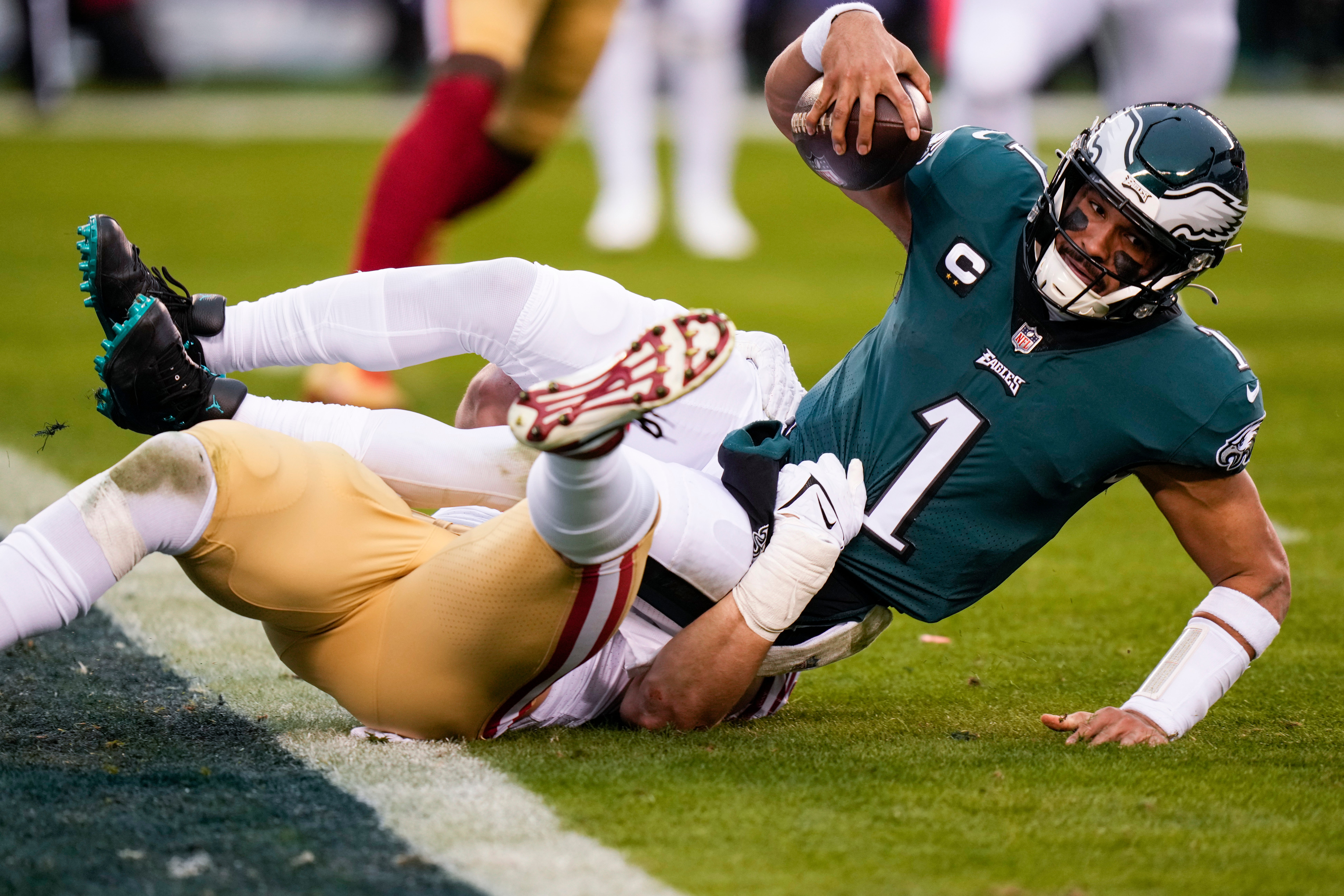 APTOPIX 49ers Eagles Football