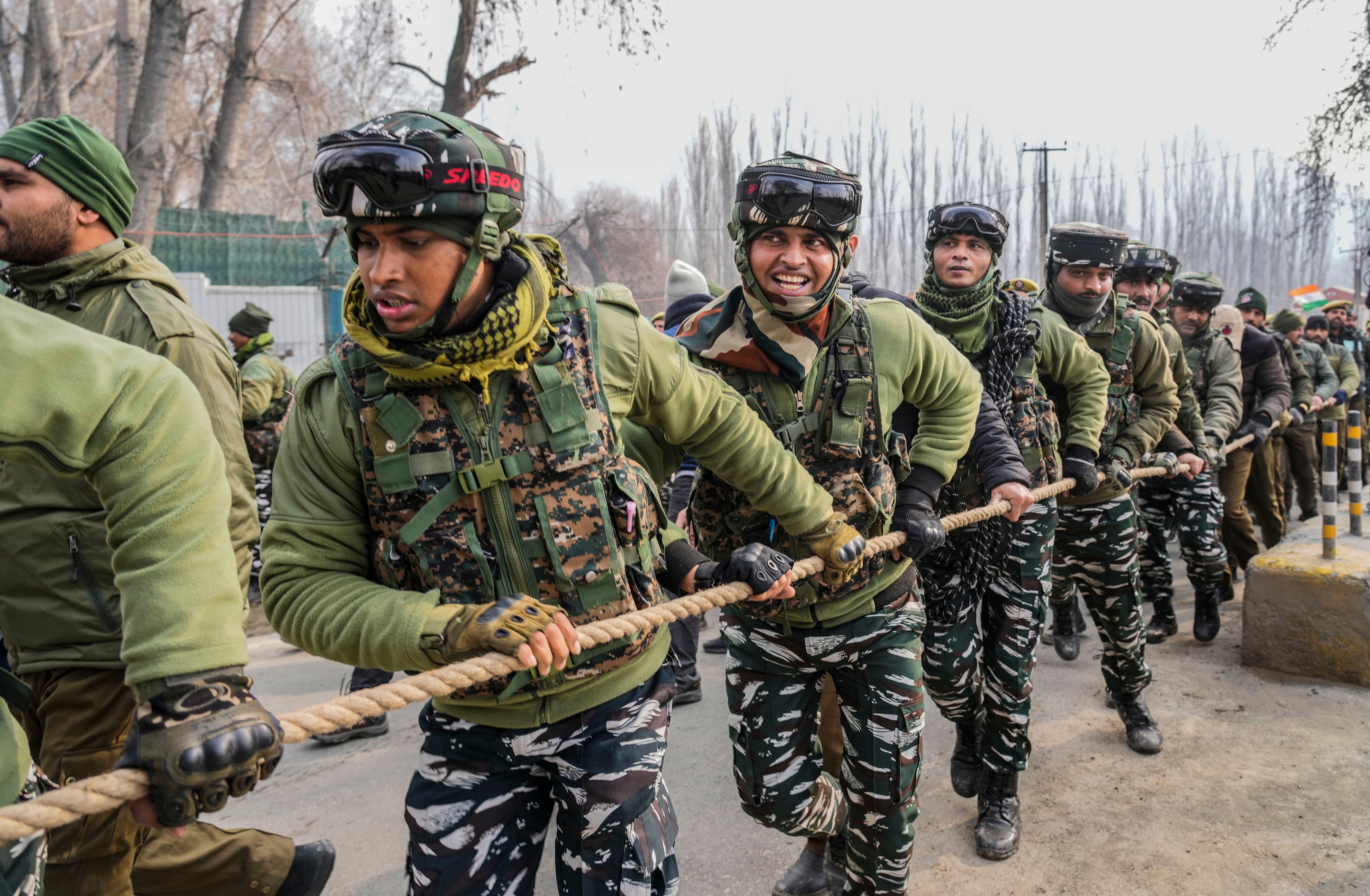 APTOPIX India Opposition Long March