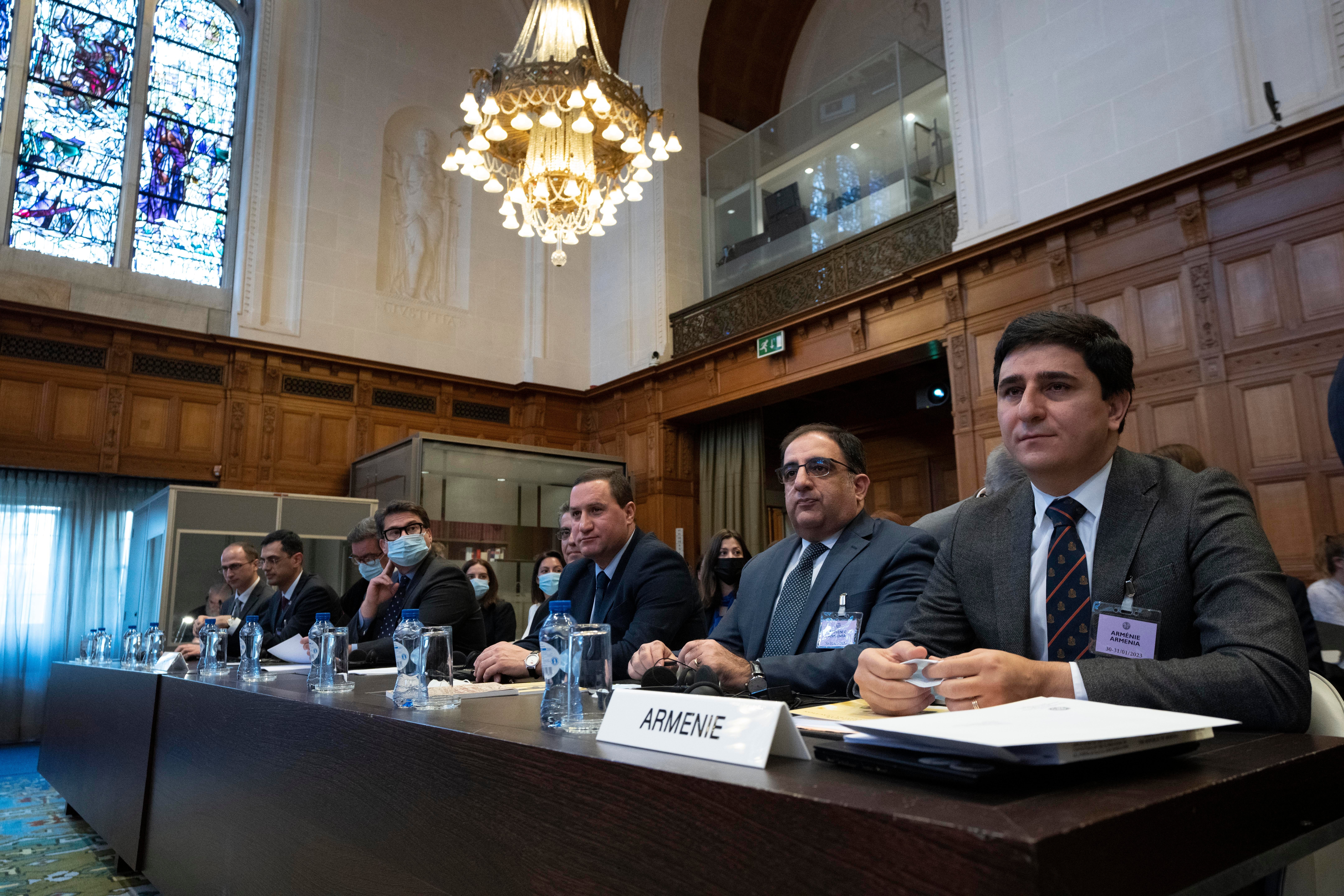 Netherlands World Court Armenia Azerbaijan