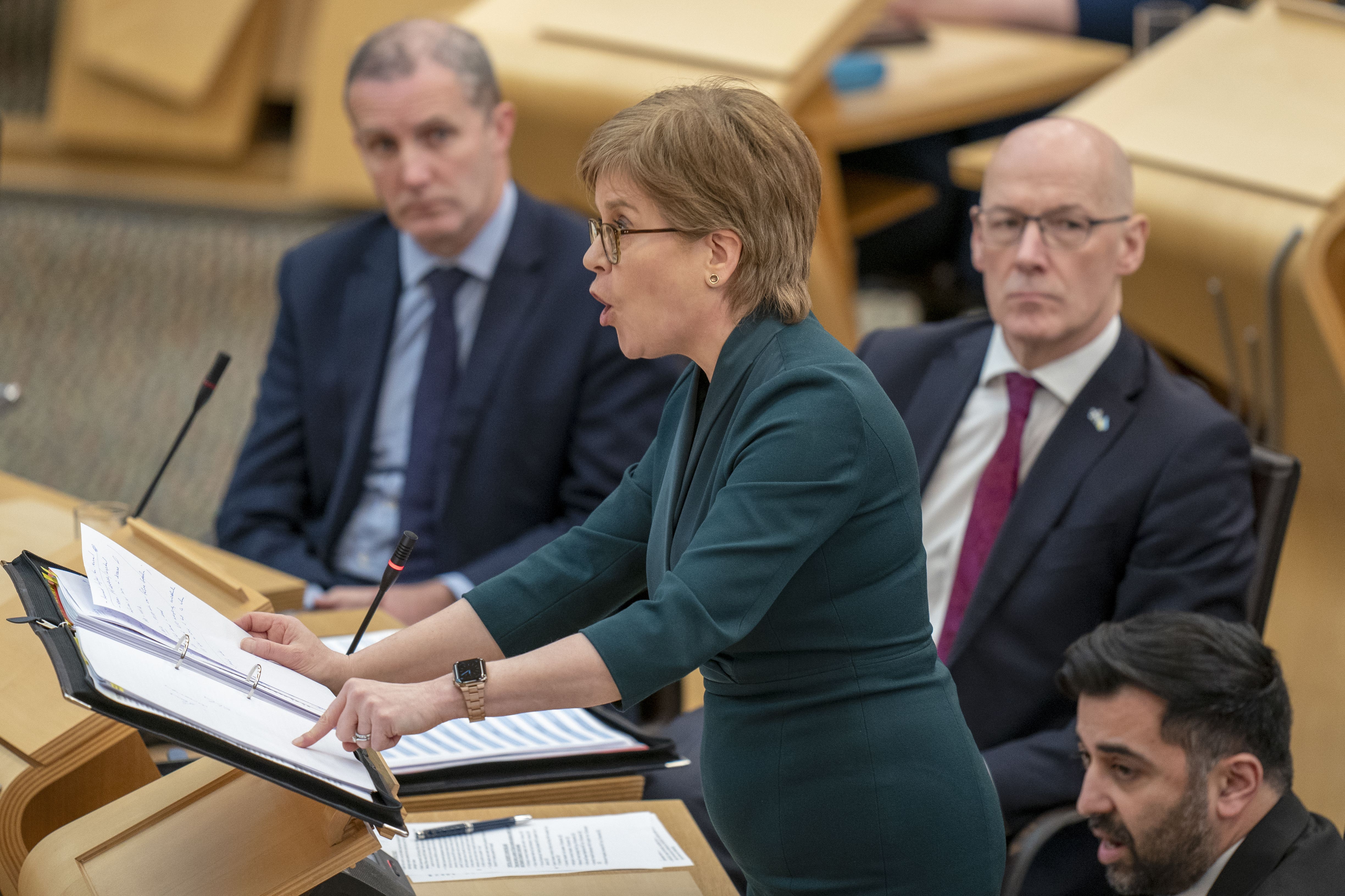 Scottish Tory MSP Russell Findlay has called for a statement from the First Minister (Jane Barlow/PA)