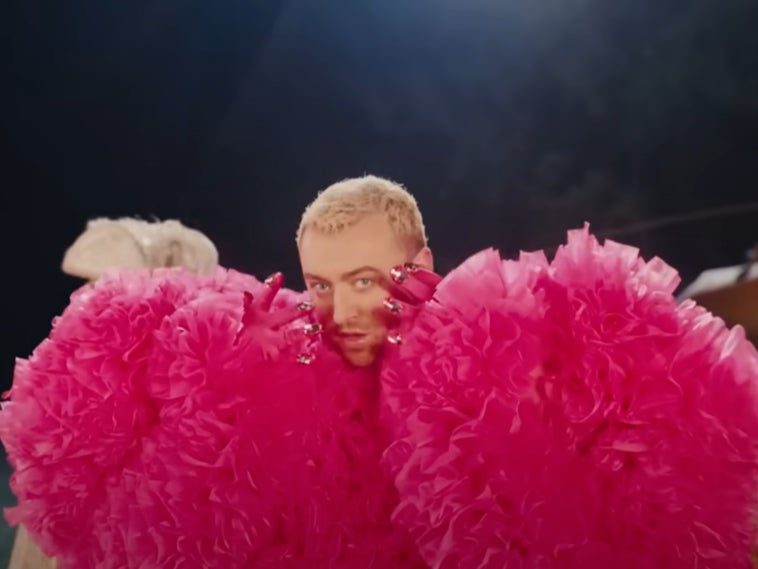 Sam Smith in their video for ‘I’m Not Here to Make Friends’