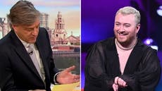 Richard Madeley apologises for using wrong pronoun to refer to Sam Smith