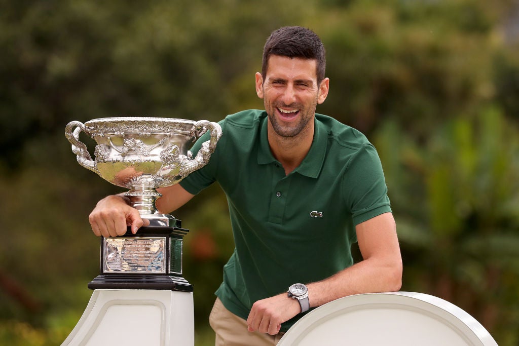 Djokovic remains unbeaten in 10 Australian Open finals